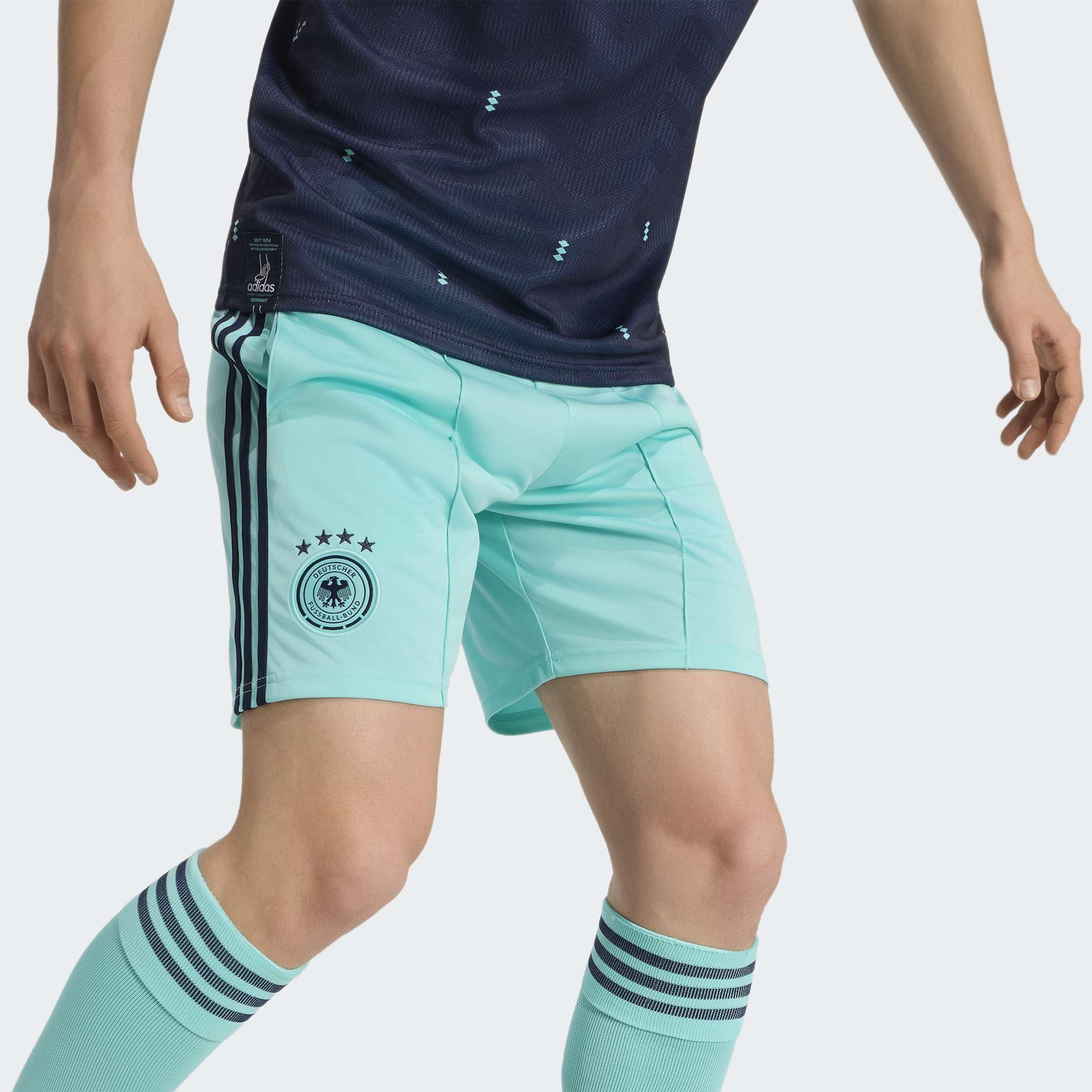 Germany 26 Away Shorts, Turquoise, A701_ONE, large image number 3