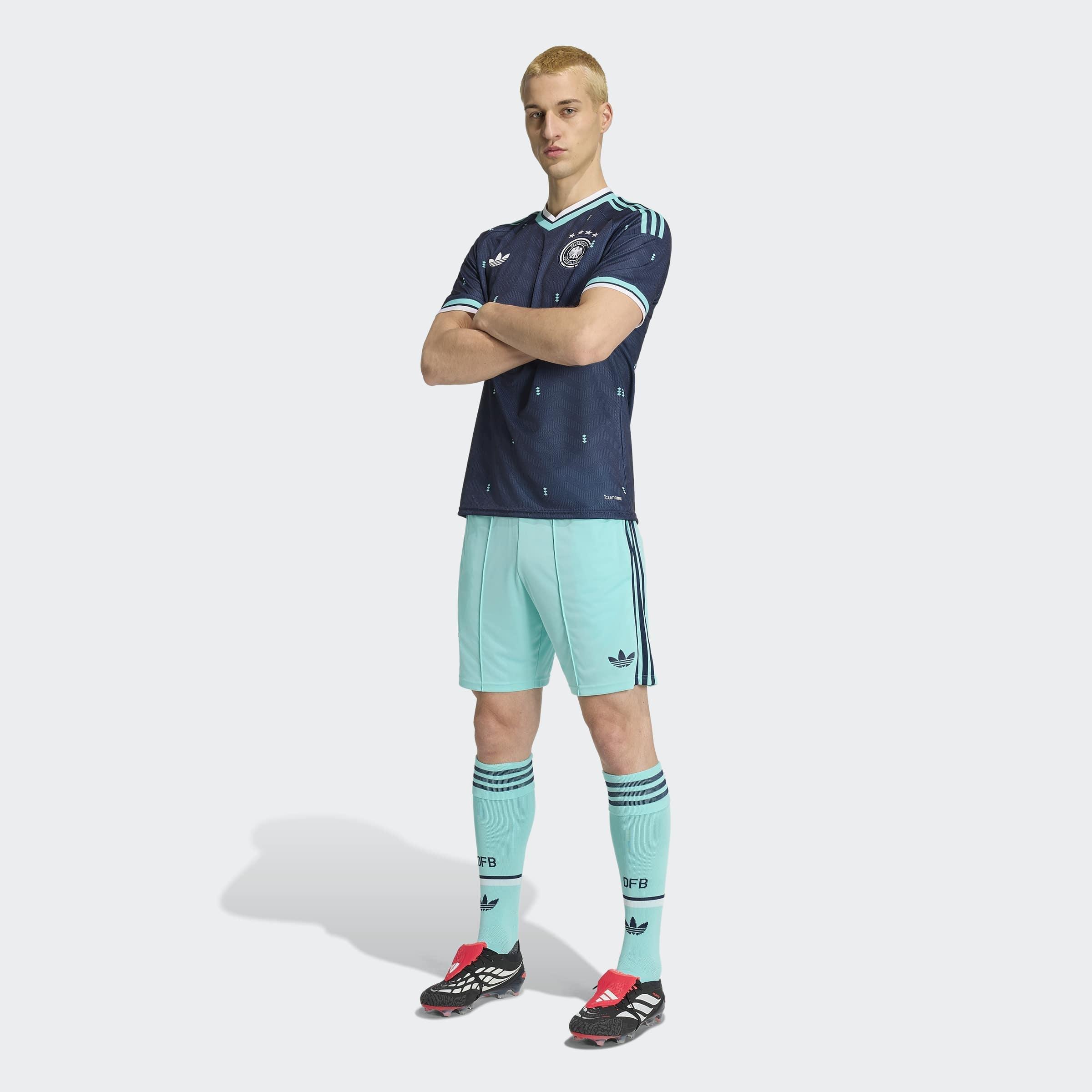 Germany 26 Away Shorts, Turquoise, A701_ONE, large image number 6