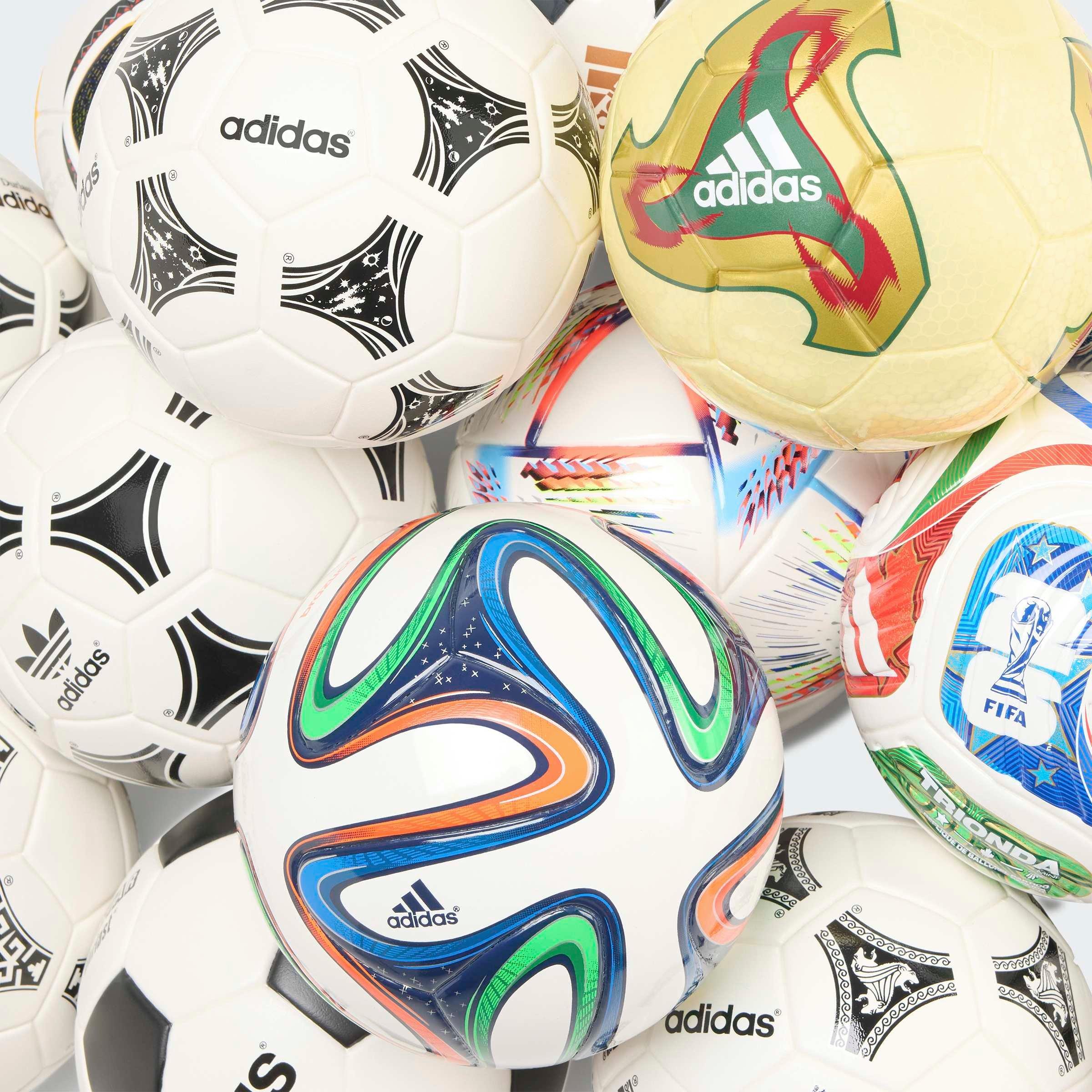 Unisex FIFA World Cup Historical Mini Ball Set, White, A701_ONE, large image number 4