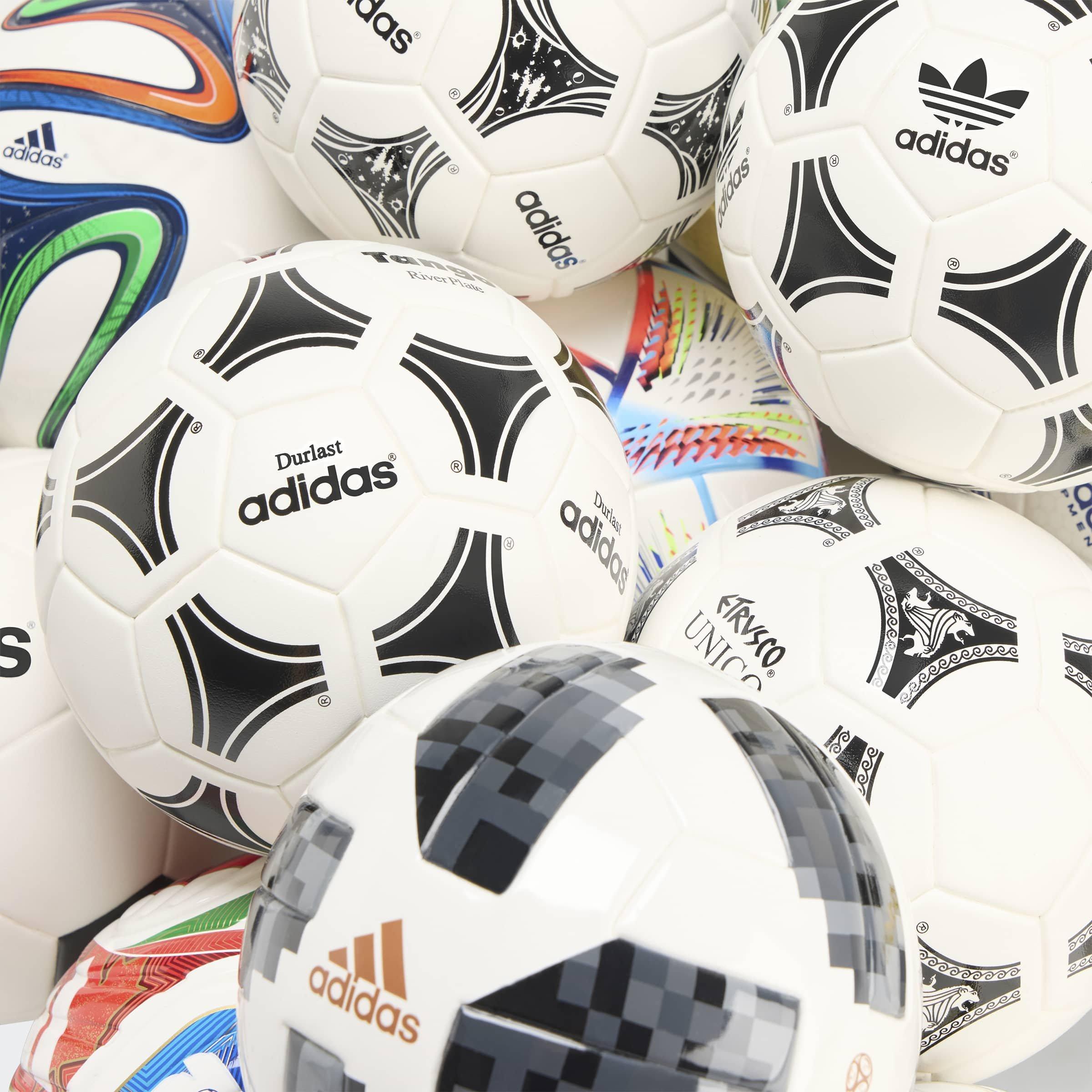 Unisex FIFA World Cup Historical Mini Ball Set, White, A701_ONE, large image number 5