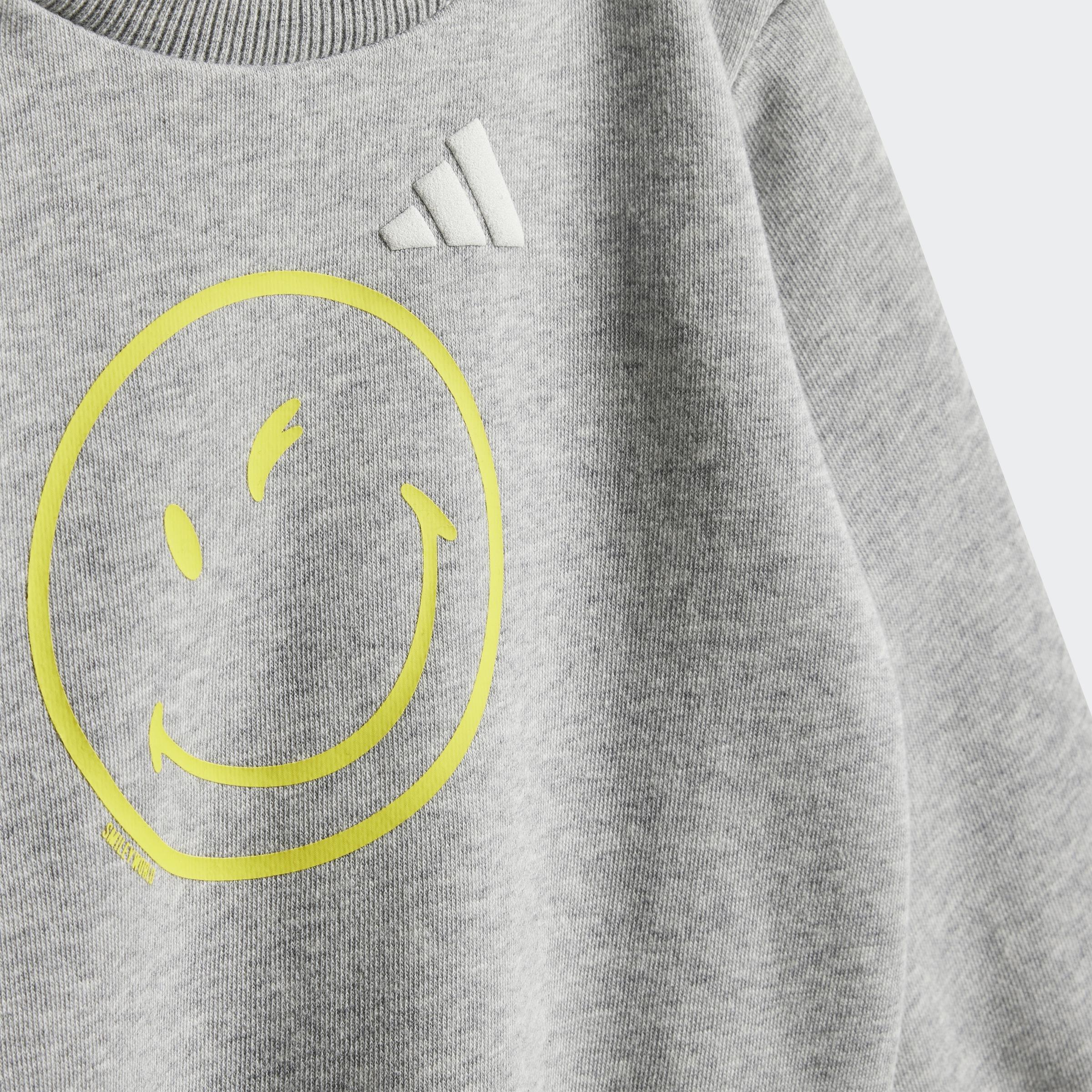 Kids Unisex adidas X Smileyworld Jogger Set, Grey, A701_ONE, large image number 5