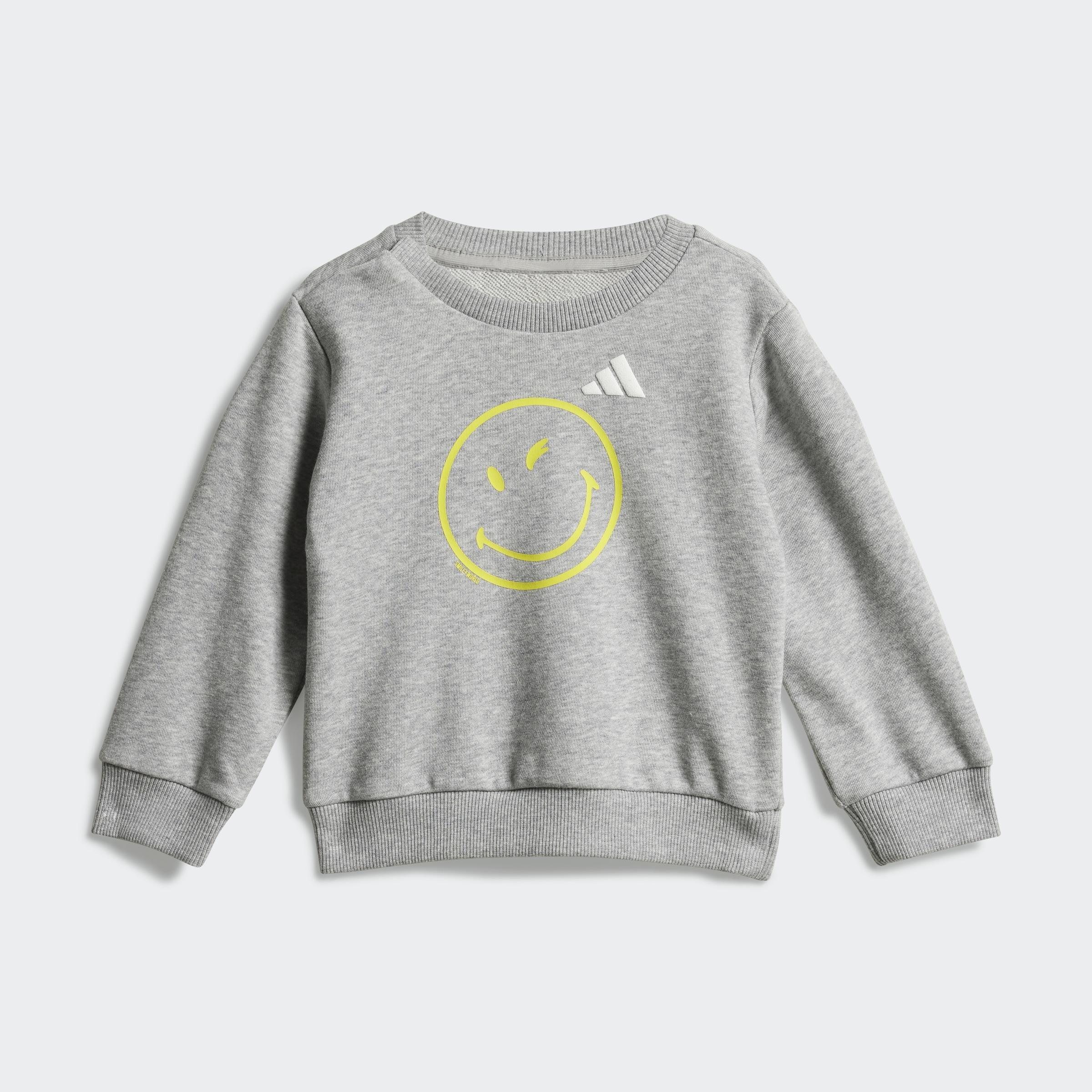 Kids Unisex adidas X Smileyworld Jogger Set, Grey, A701_ONE, large image number 6