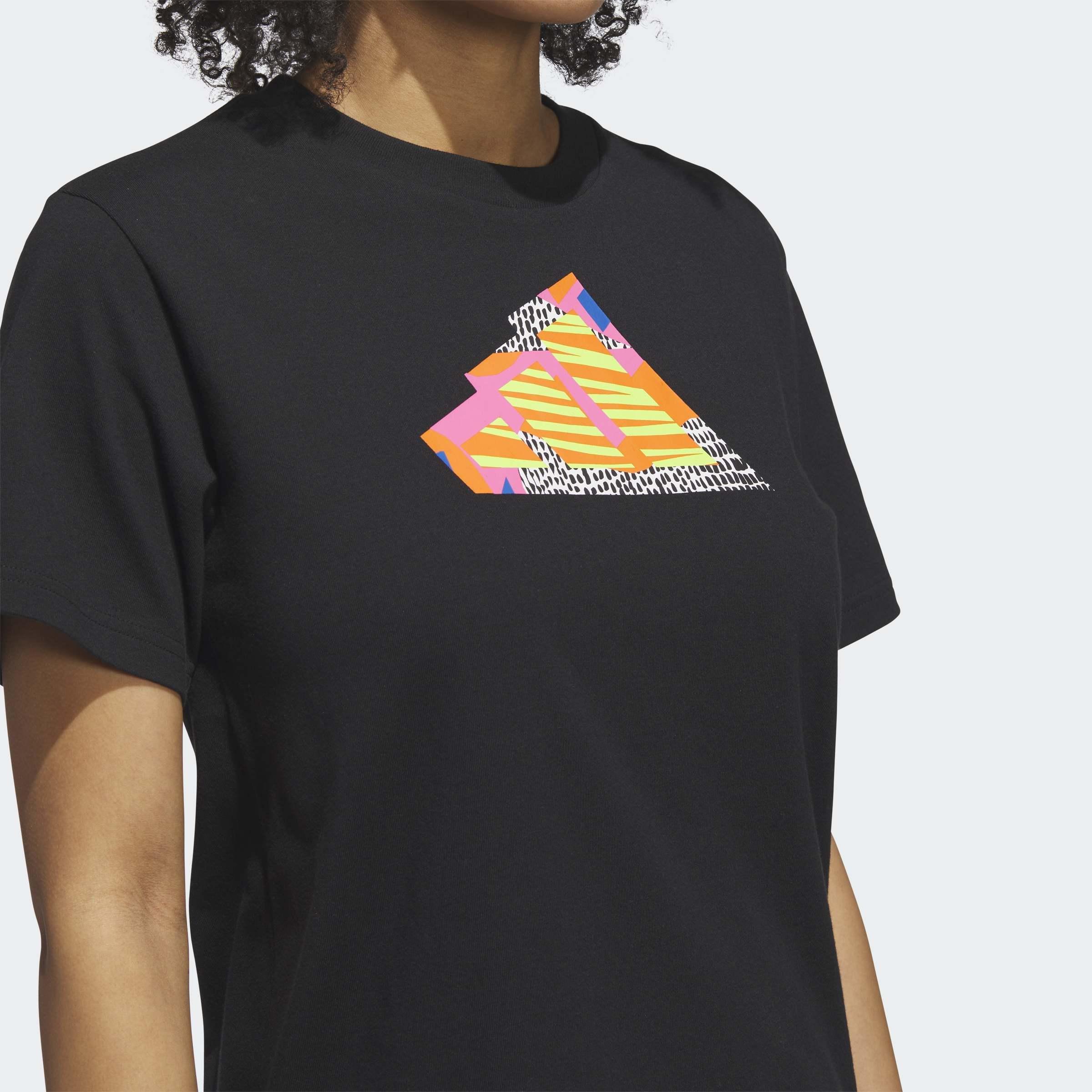 DIY Collage Graphic T-Shirt, Black, A701_ONE, large image number 2