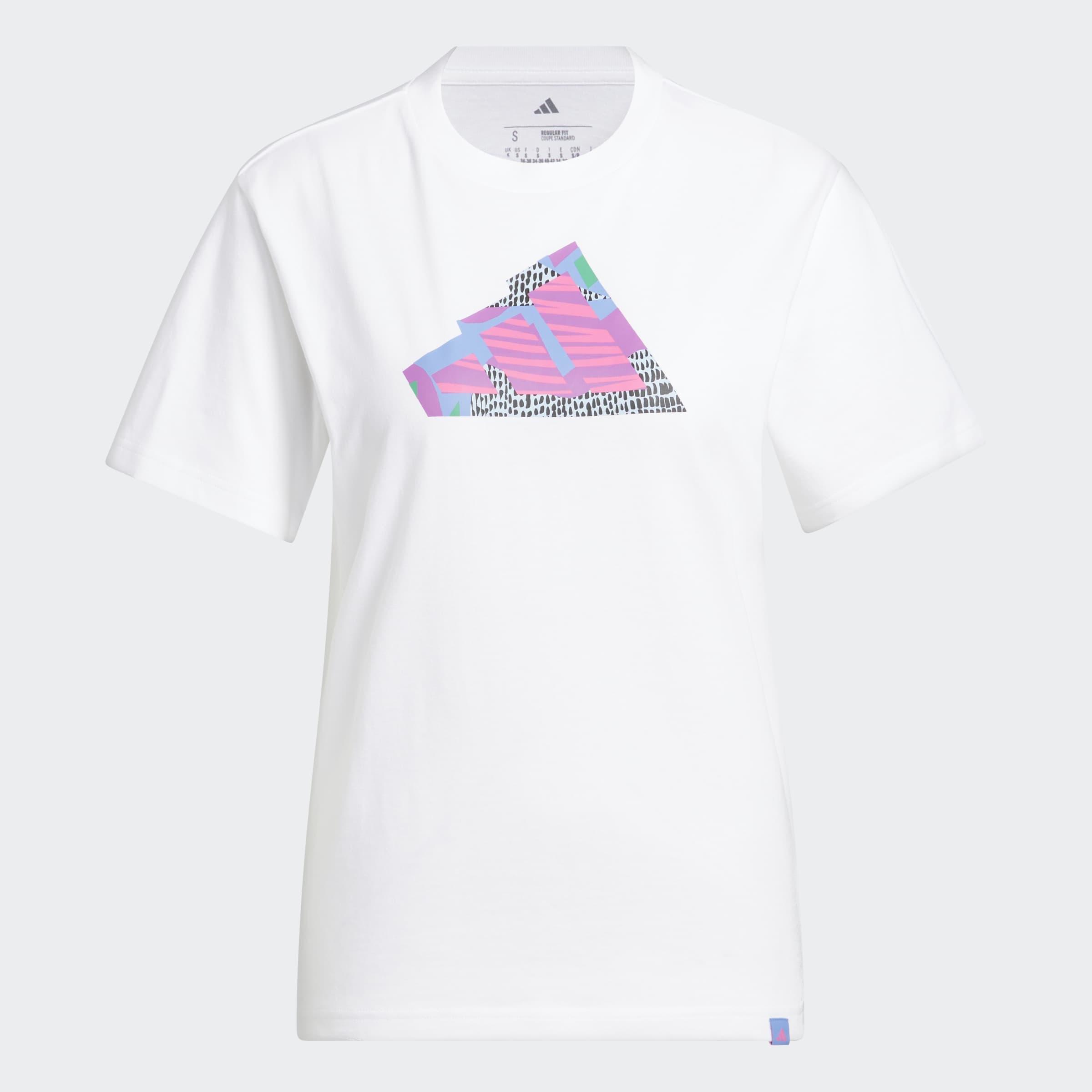 DIY Collage Graphic T-Shirt, White