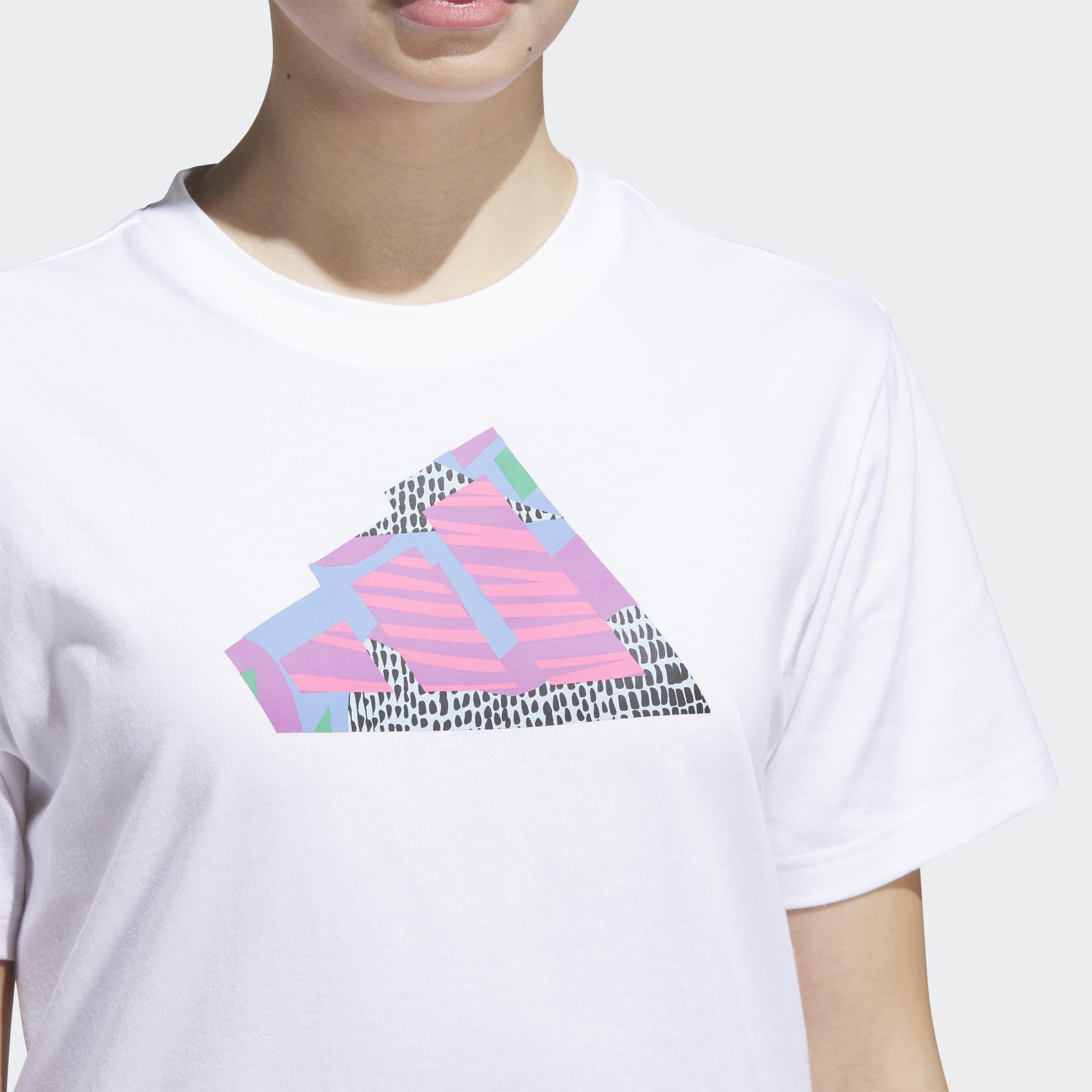 DIY Collage Graphic T-Shirt, White, A701_ONE, large image number 2