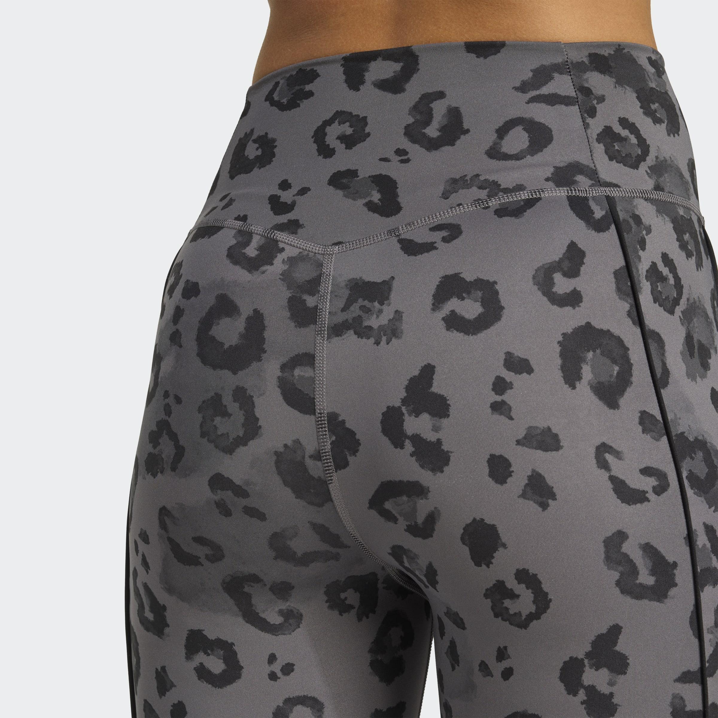 Optime Essentials Full Length Leggings Print, Grey, A701_ONE, large image number 5