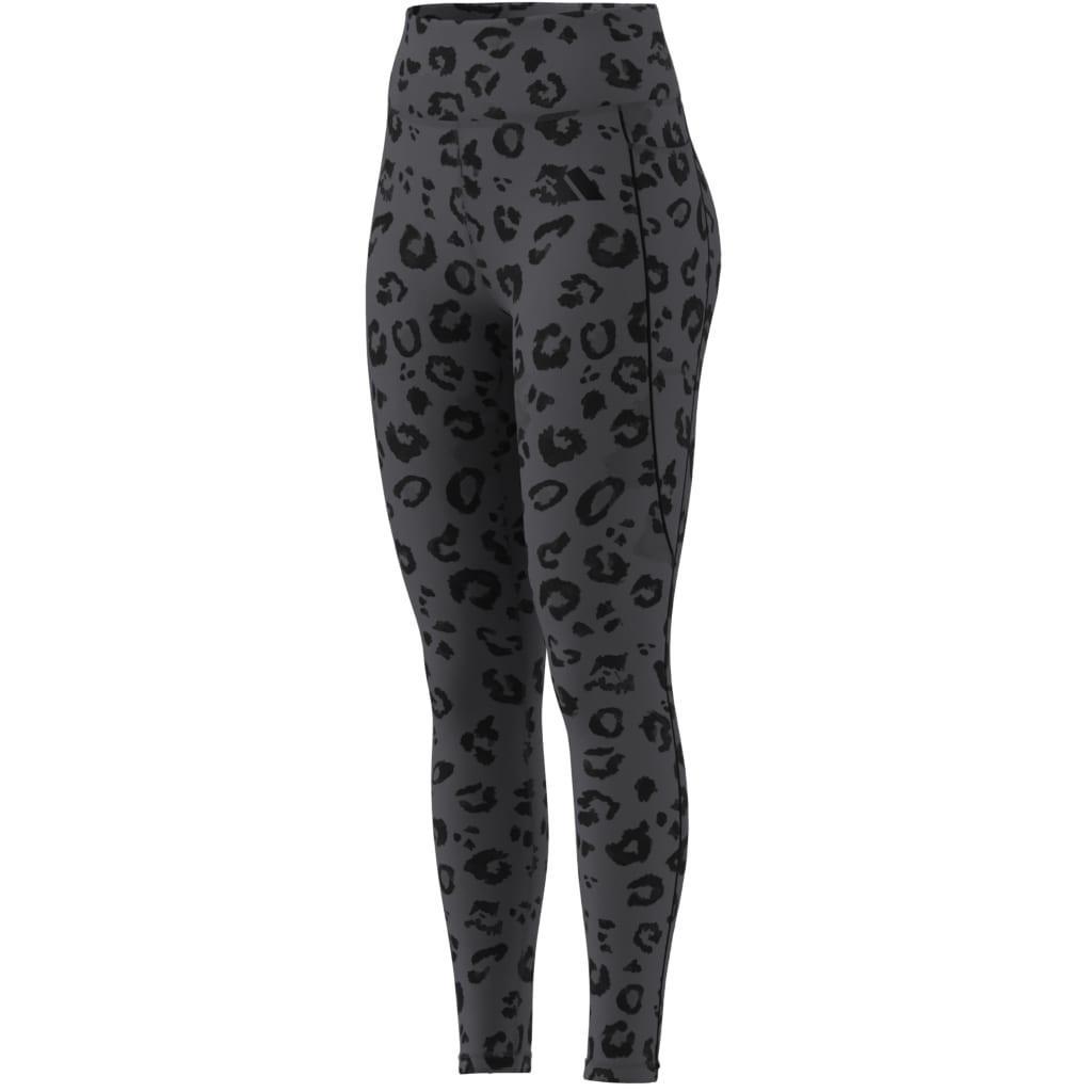 Optime Essentials Full Length Leggings Print, Grey, A701_ONE, large image number 6