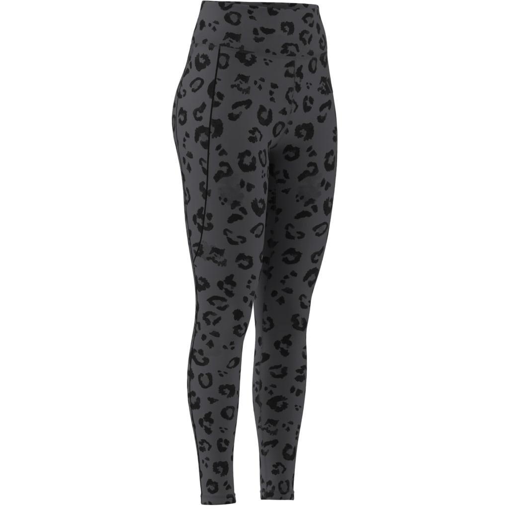 Optime Essentials Full Length Leggings Print, Grey, A701_ONE, large image number 7