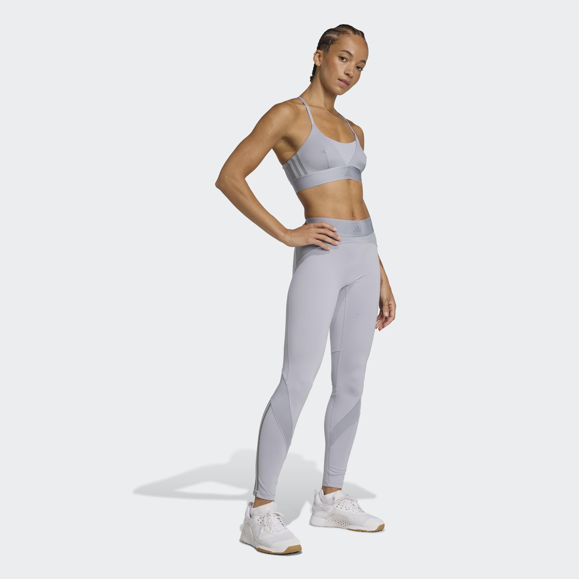 Hyperglam Shine Bralette, Grey, A701_ONE, large image number 6