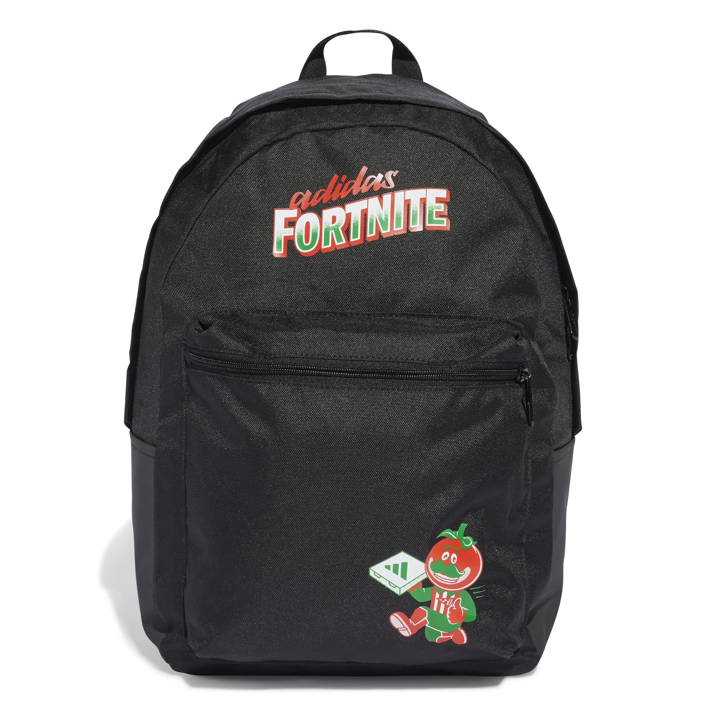 Unisex adidas Fortnite Backpack, Black, A701_ONE, large image number 2