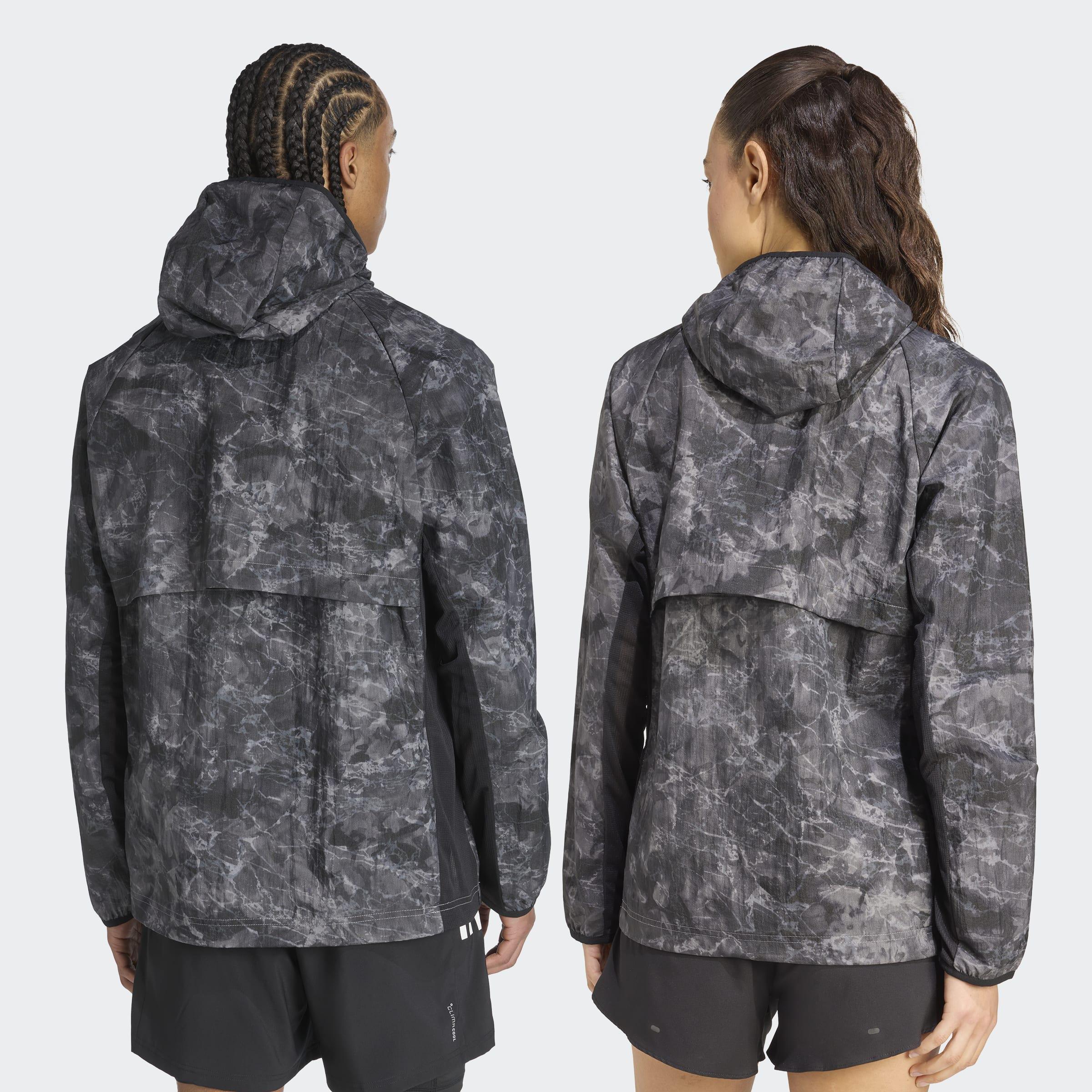 Unisex Own The Run Spray Dye Hoodie Unitefit, Grey, A701_ONE, large image number 2