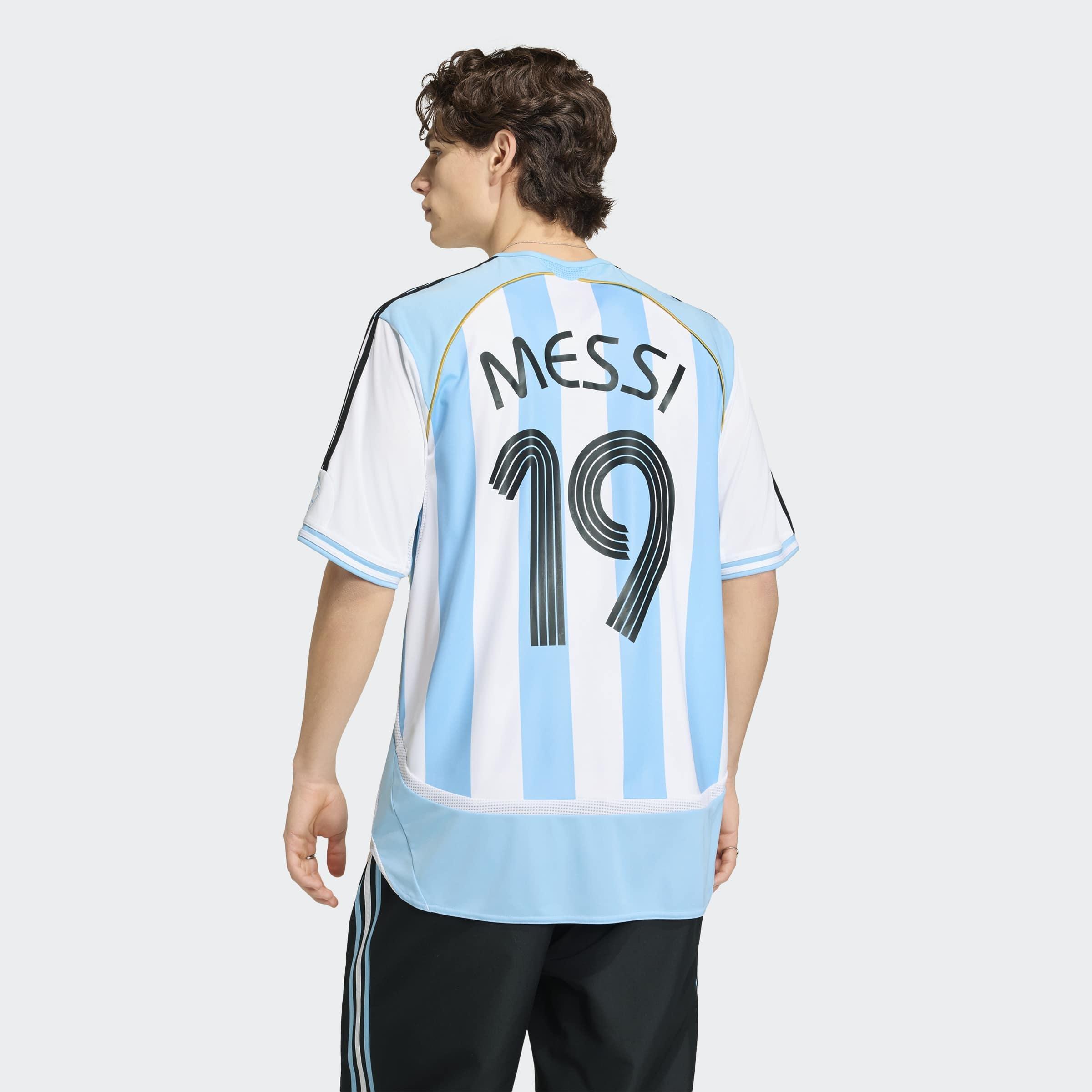 Argentina Home Jersey 2006 Messi, White