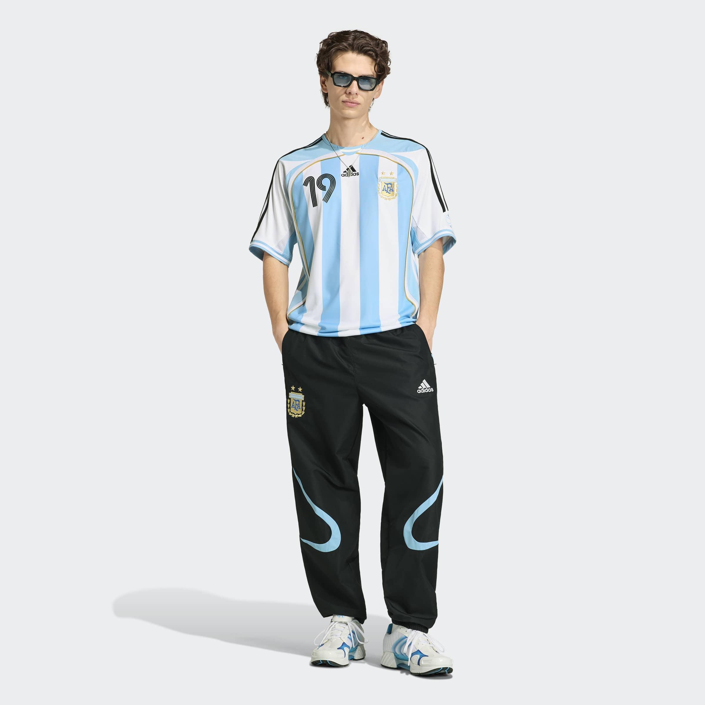 Argentina Home Jersey 2006 Messi, White, A701_ONE, large image number 5