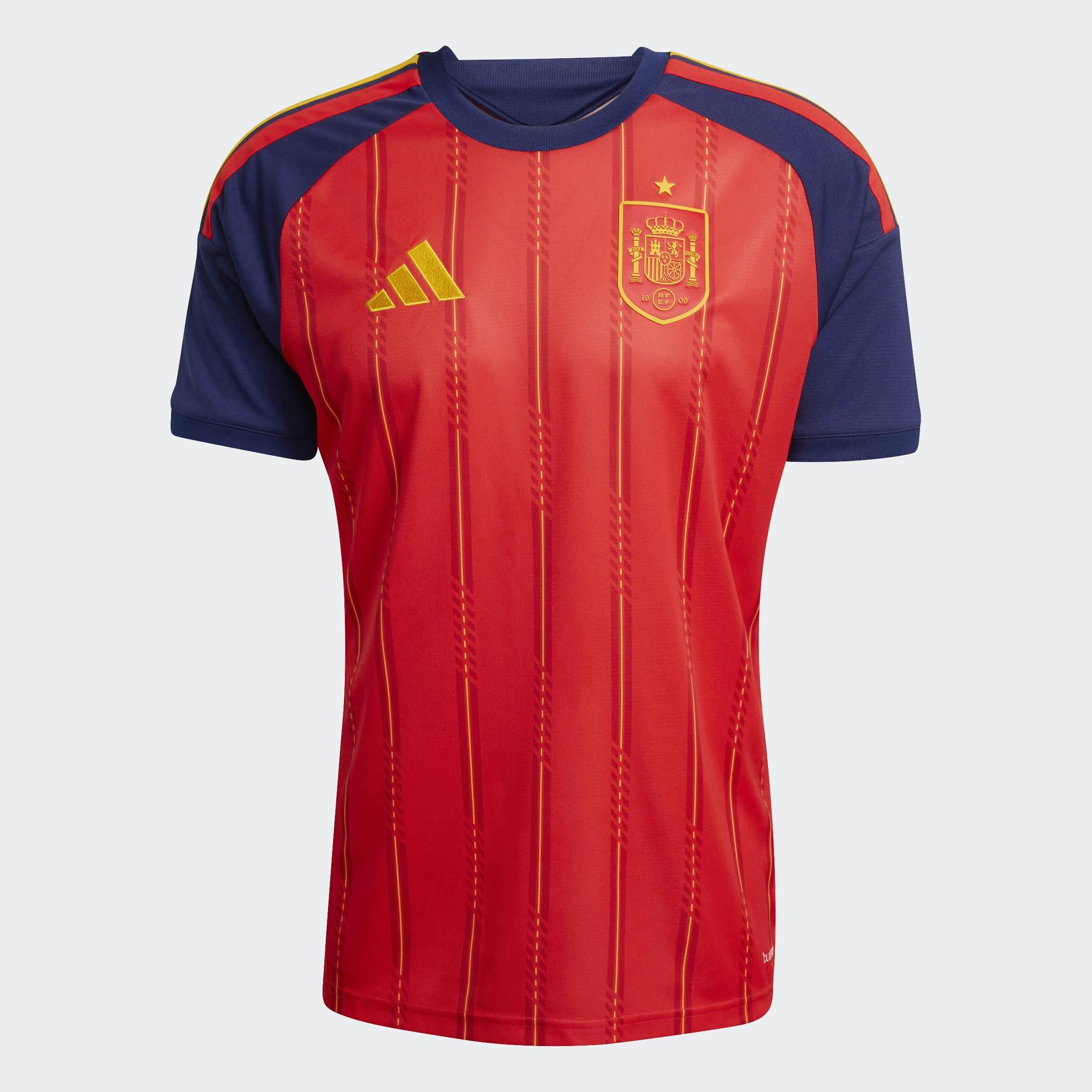 Spain 26 Home Jersey, Red, A701_ONE, large image number 0