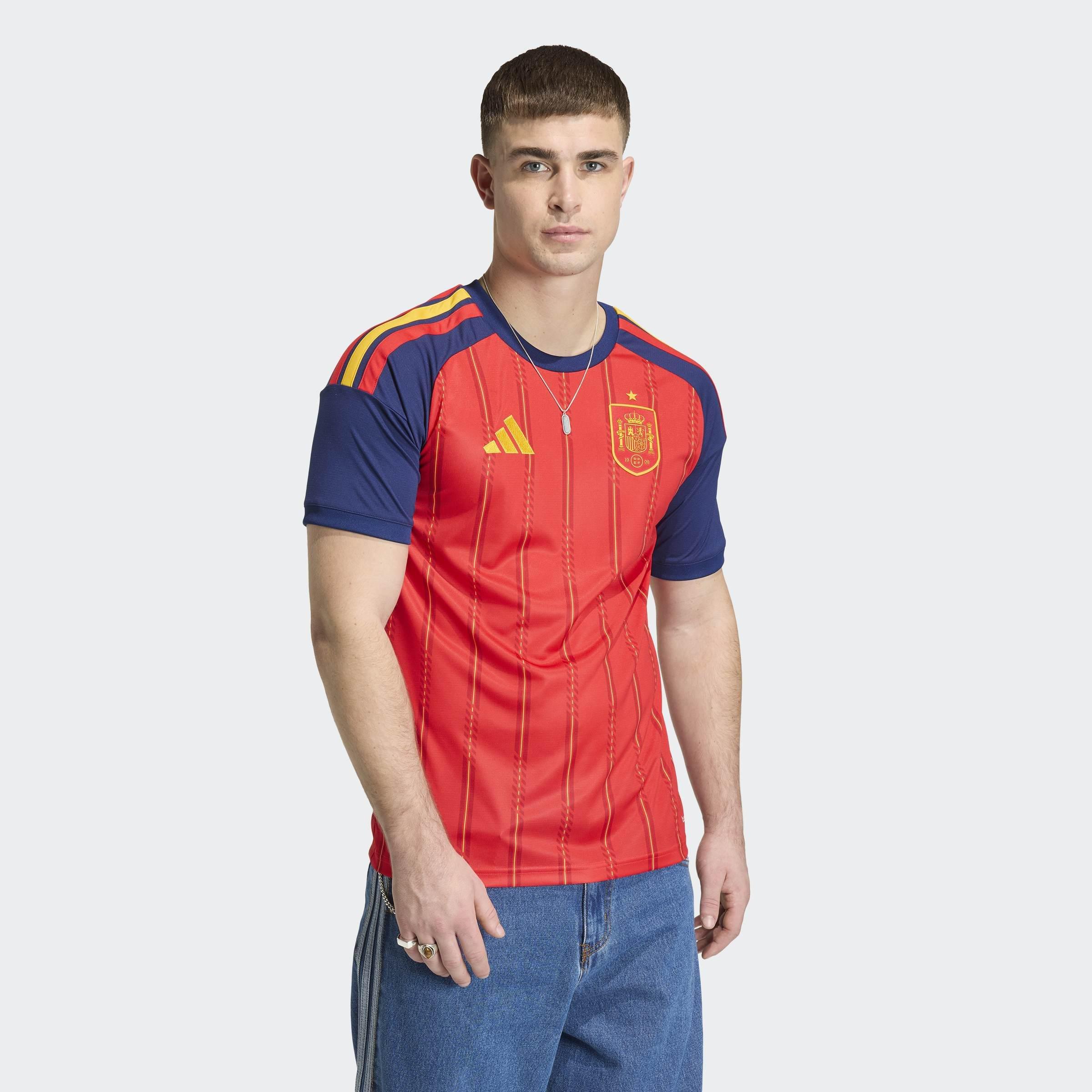 Spain 26 Home Jersey, Red, A701_ONE, large image number 5