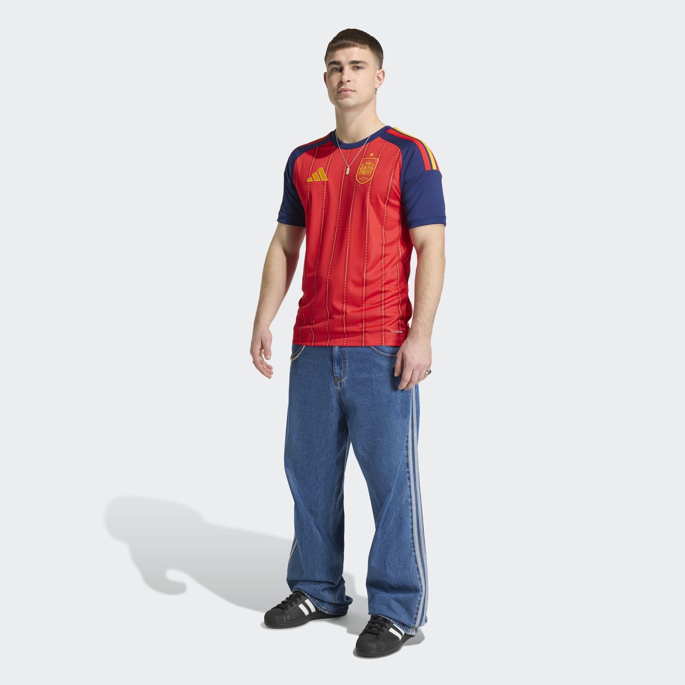 Spain 26 Home Jersey, Red, A701_ONE, large image number 6