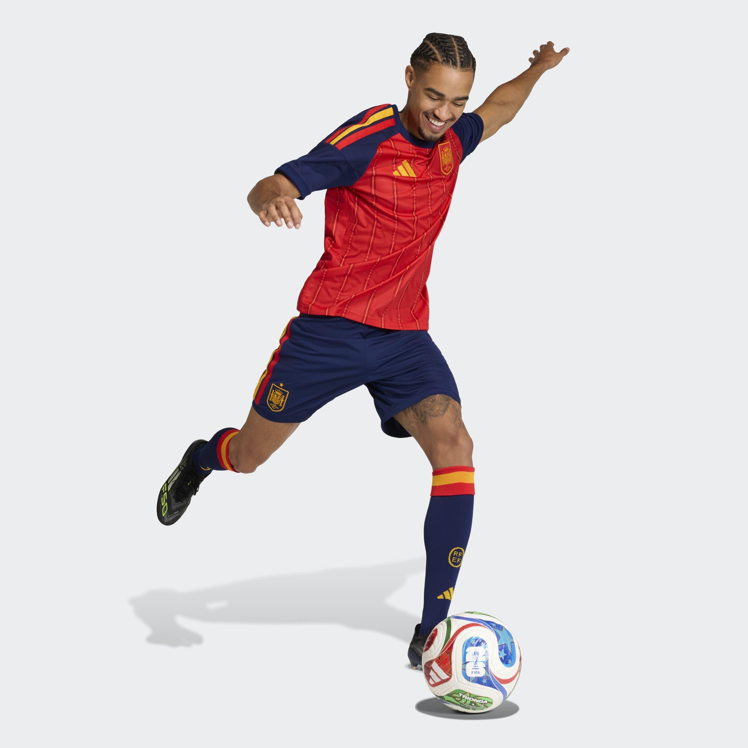 Spain 26 Home Replica Shorts , Blue, A701_ONE, large image number 5