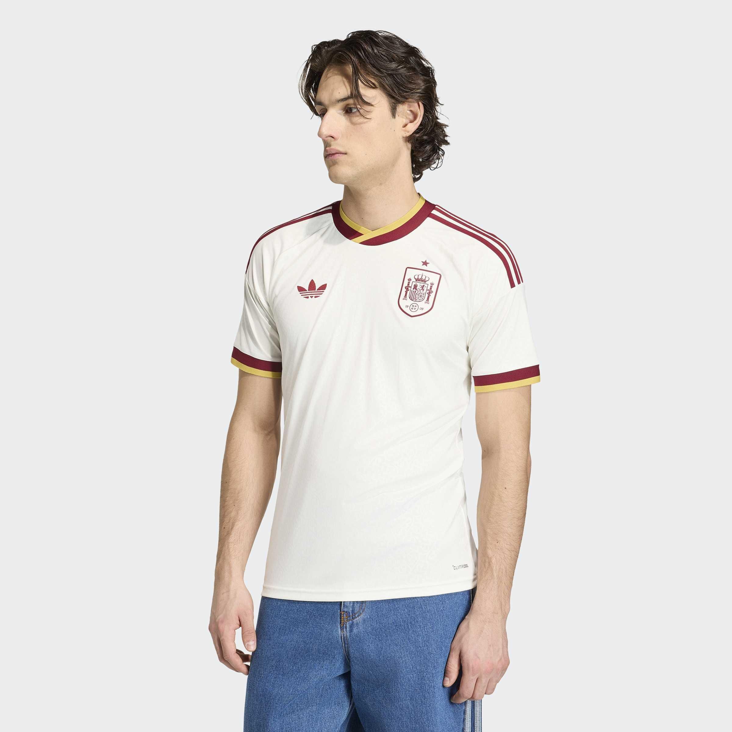 Spain 26 Away Jersey, White, A701_ONE, large image number 7