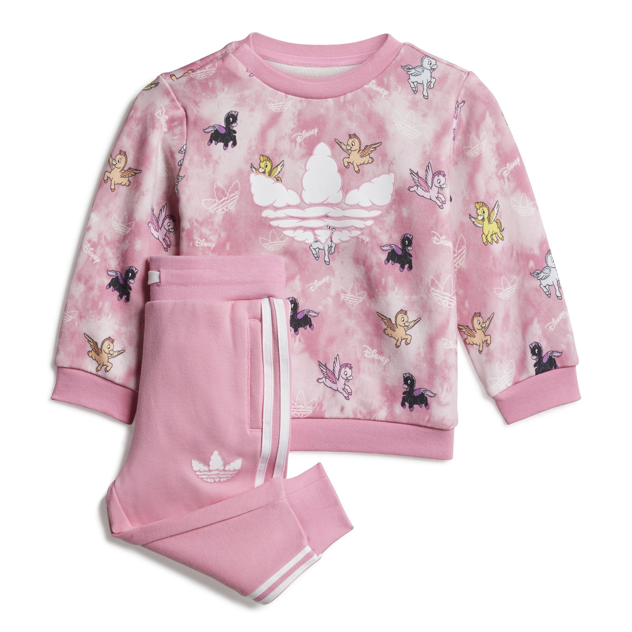 adidas x Disney Fantasia Crew Set, Pink, A701_ONE, large image number 1