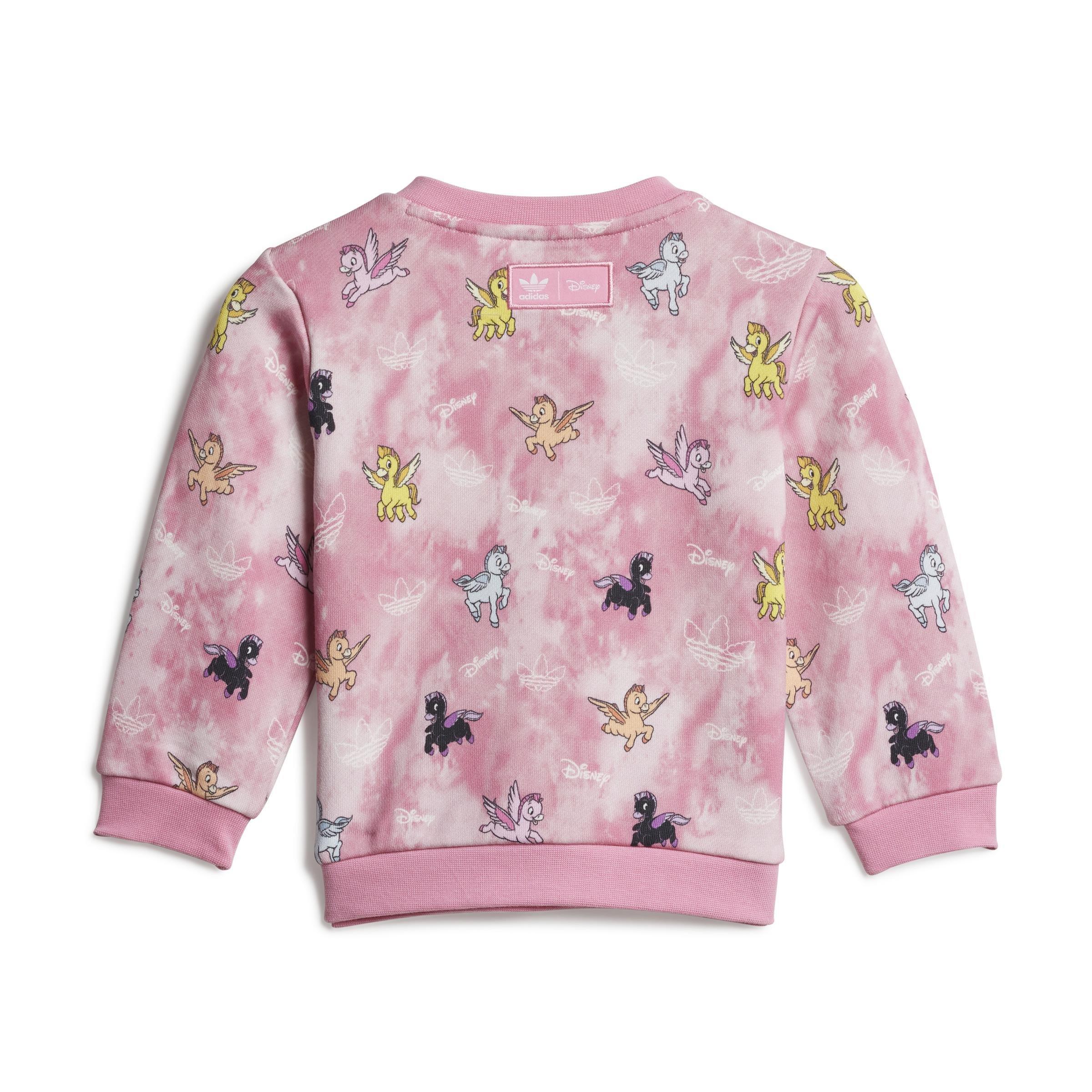 adidas x Disney Fantasia Crew Set, Pink, A701_ONE, large image number 2