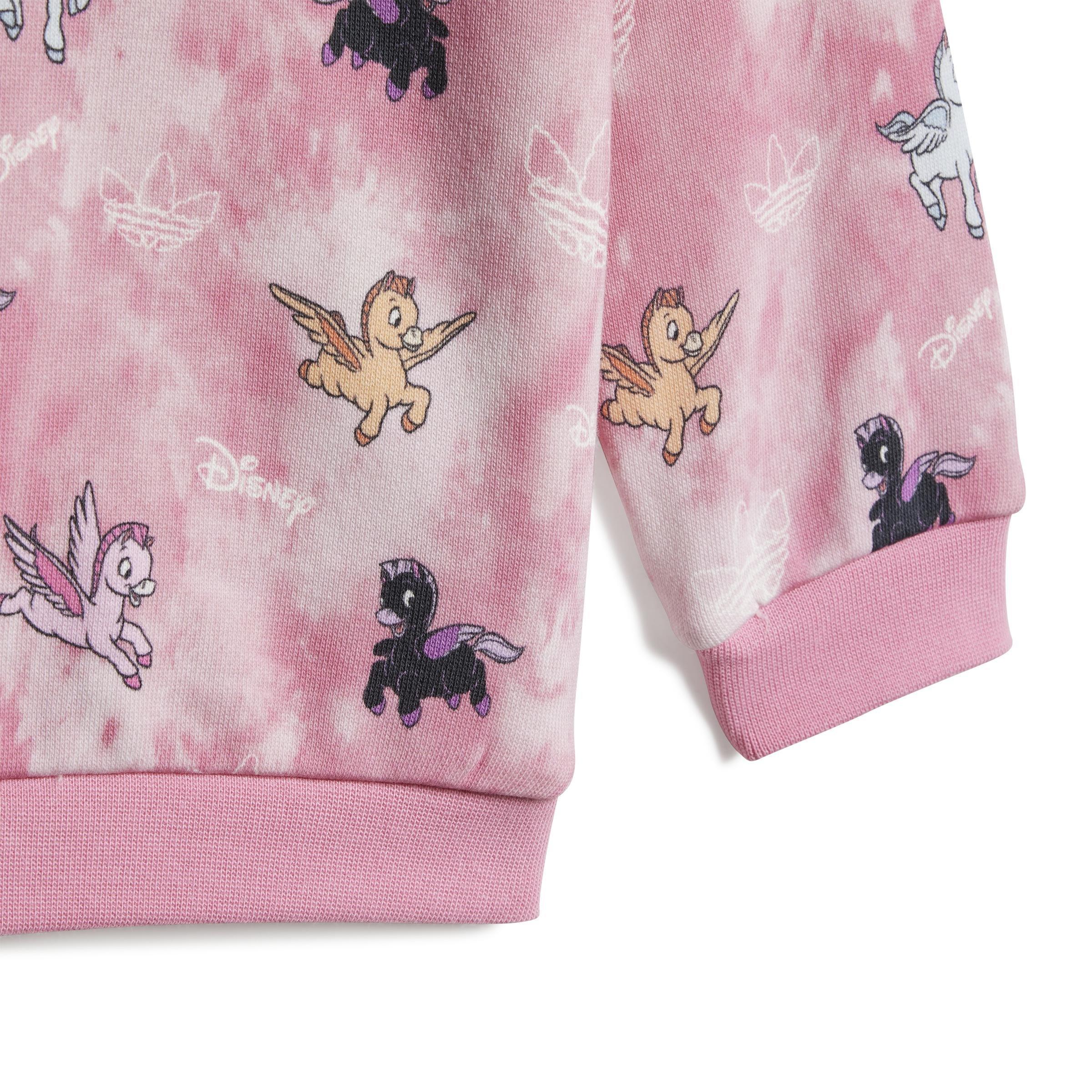 adidas x Disney Fantasia Crew Set, Pink, A701_ONE, large image number 6