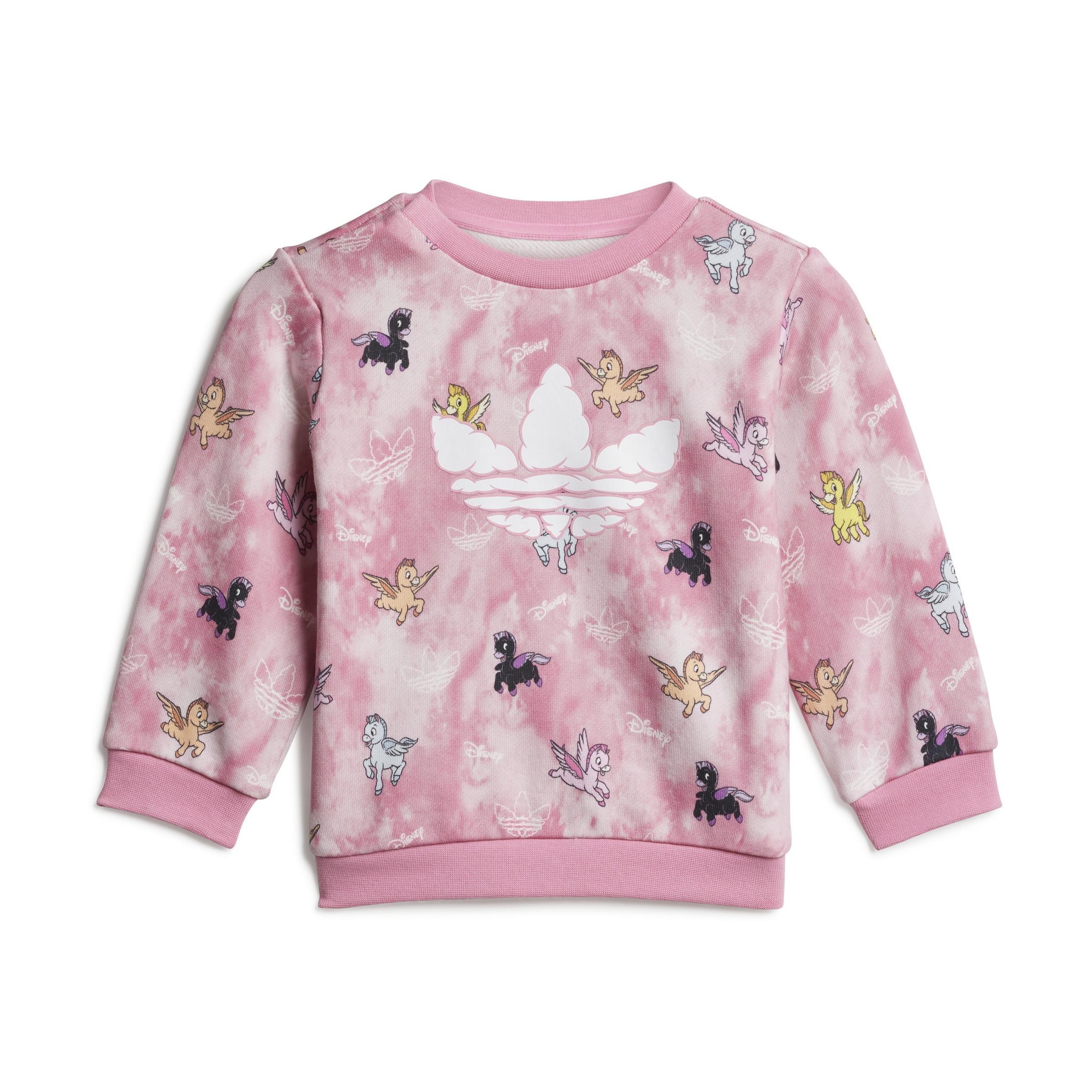 adidas x Disney Fantasia Crew Set, Pink, A701_ONE, large image number 7