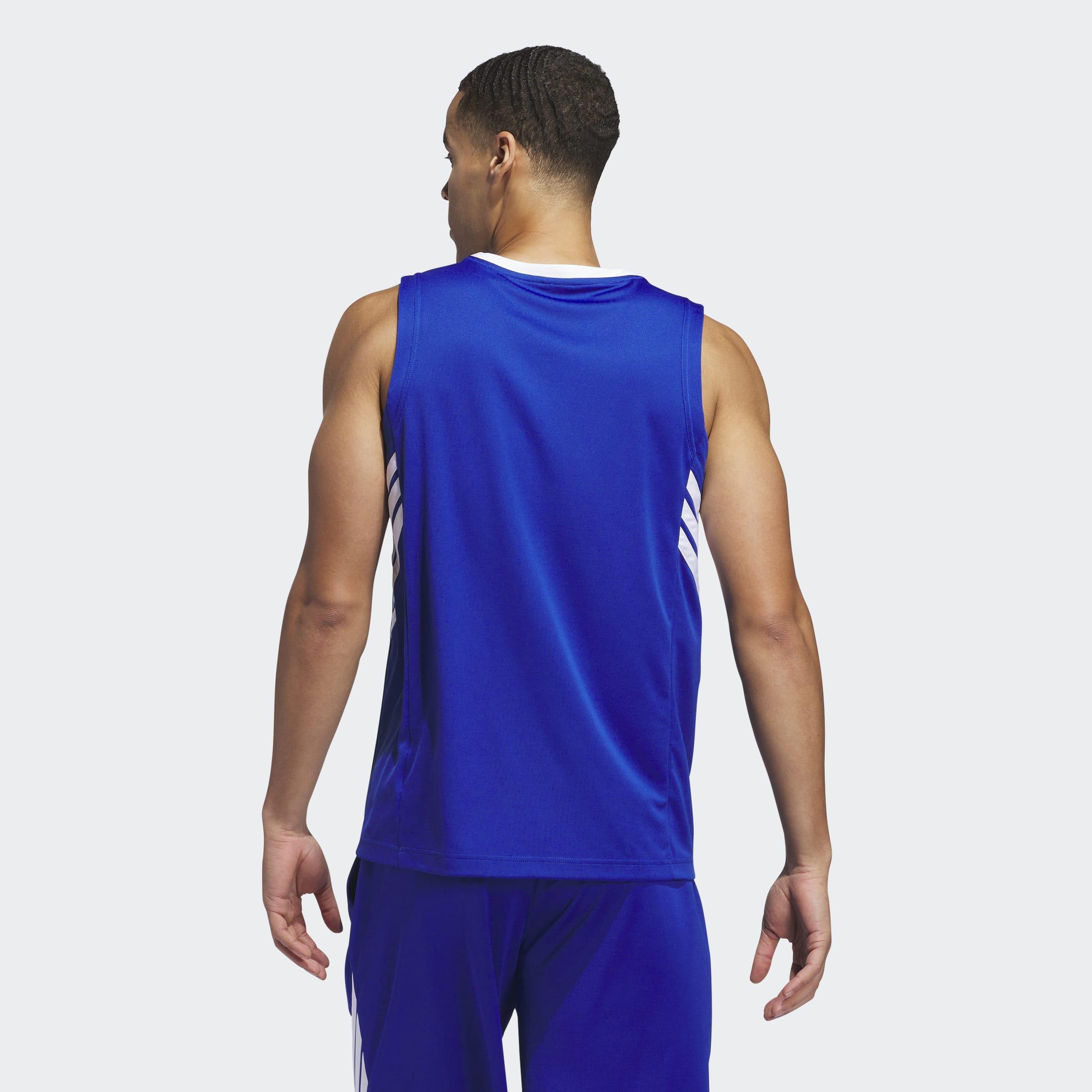 adidas Basketball Legends Tank Top, Blue, A701_ONE, large image number 1