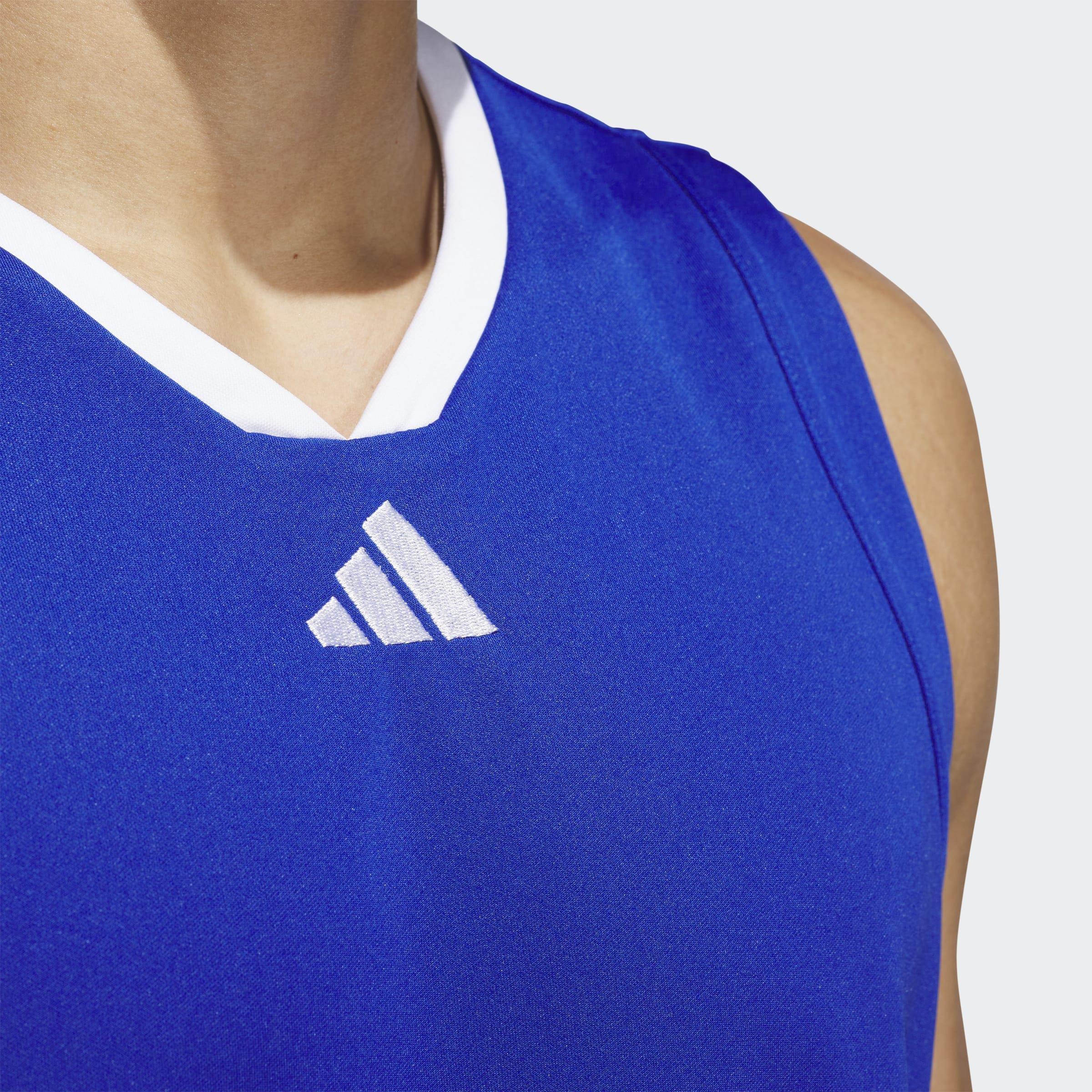 adidas Basketball Legends Tank Top, Blue, A701_ONE, large image number 3