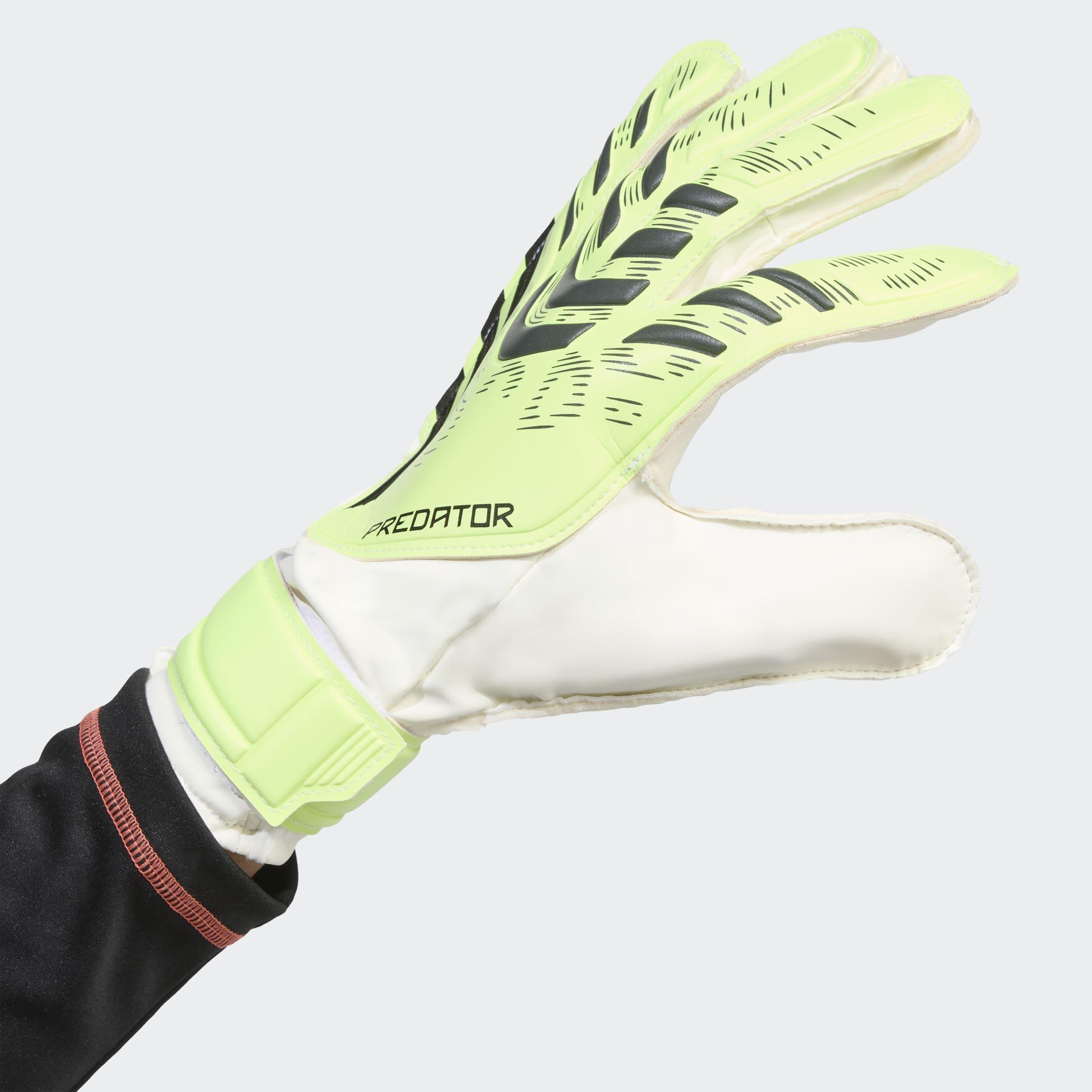 Unisex Predator Training Goalkeeper Gloves, Green, , large image number 4