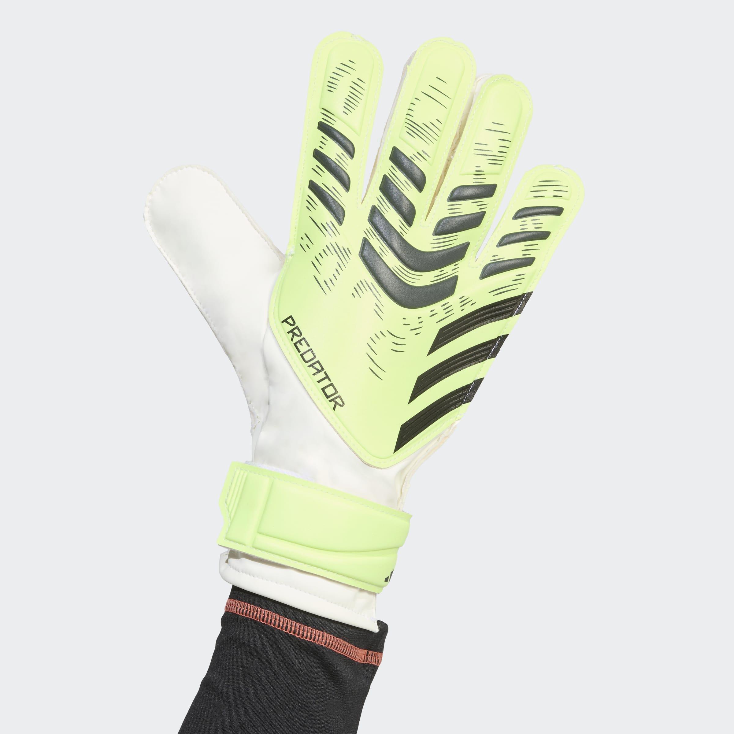 Unisex Predator Training Goalkeeper Gloves, Green, , large image number 5