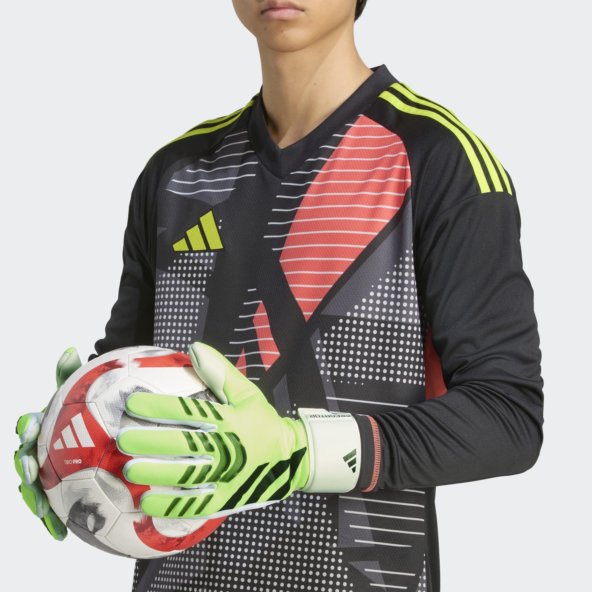 Unisex Predator League Goalkeeper Gloves, Green, , large image number 5