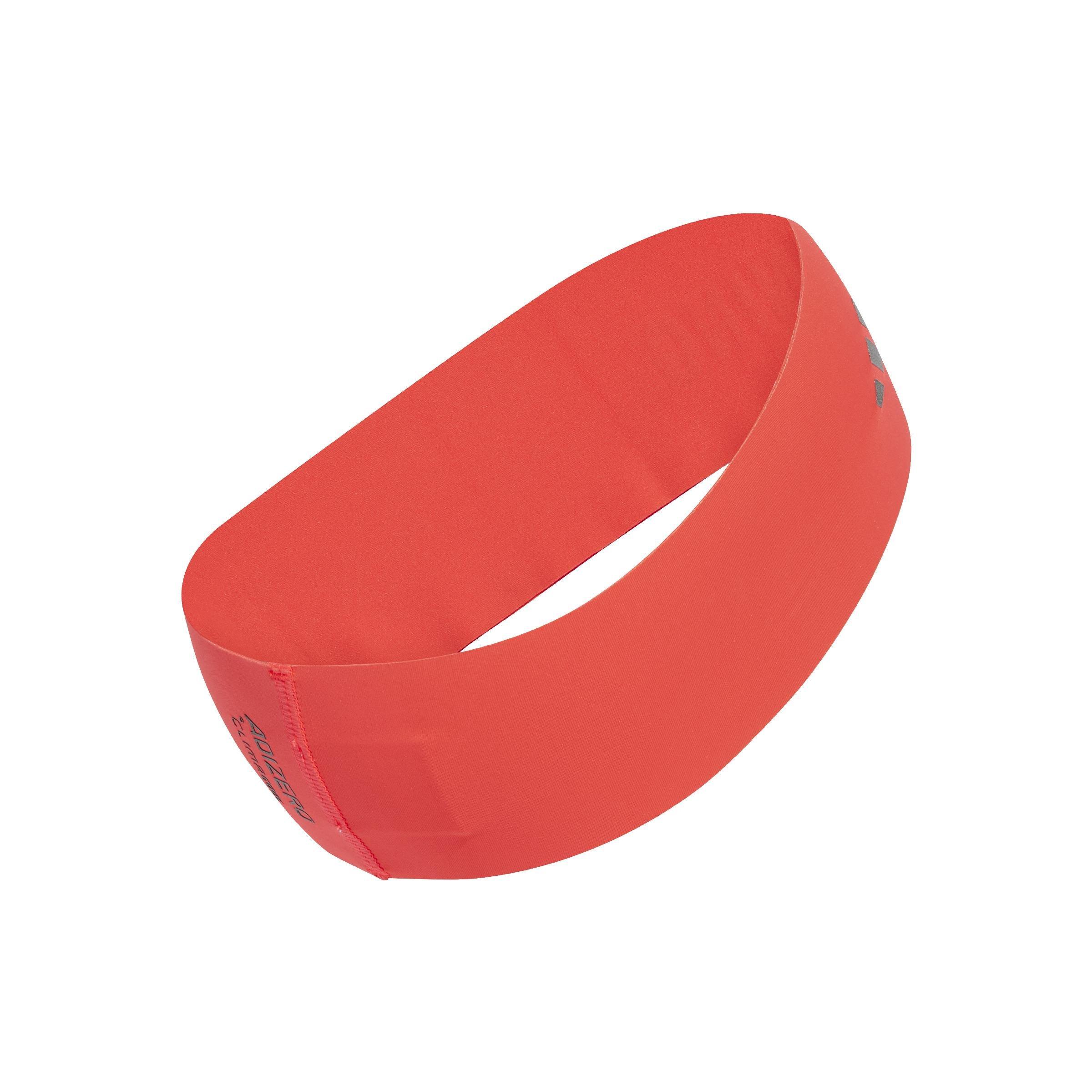 Unisex Running Climacool Headband, Red, , large image number 1
