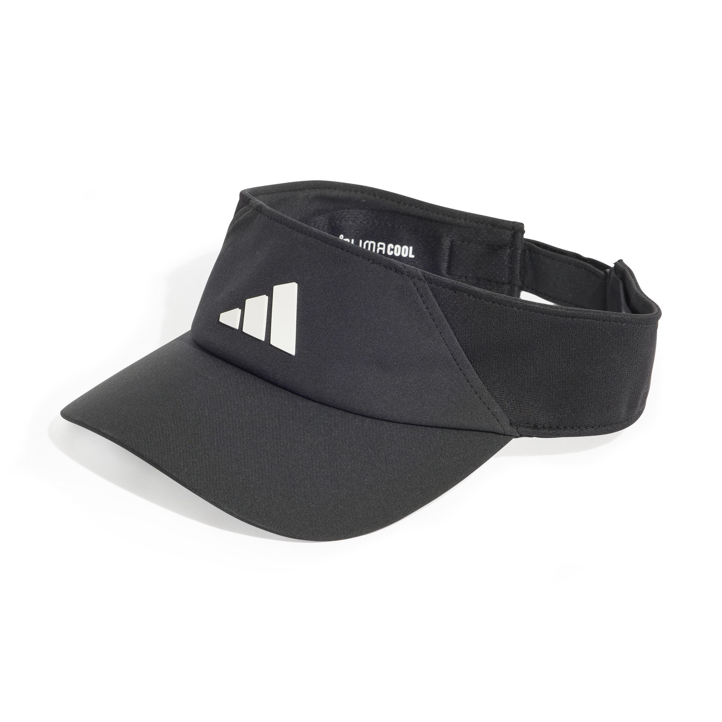 Unisex Climacool Visor, Black, A701_ONE, large image number 0