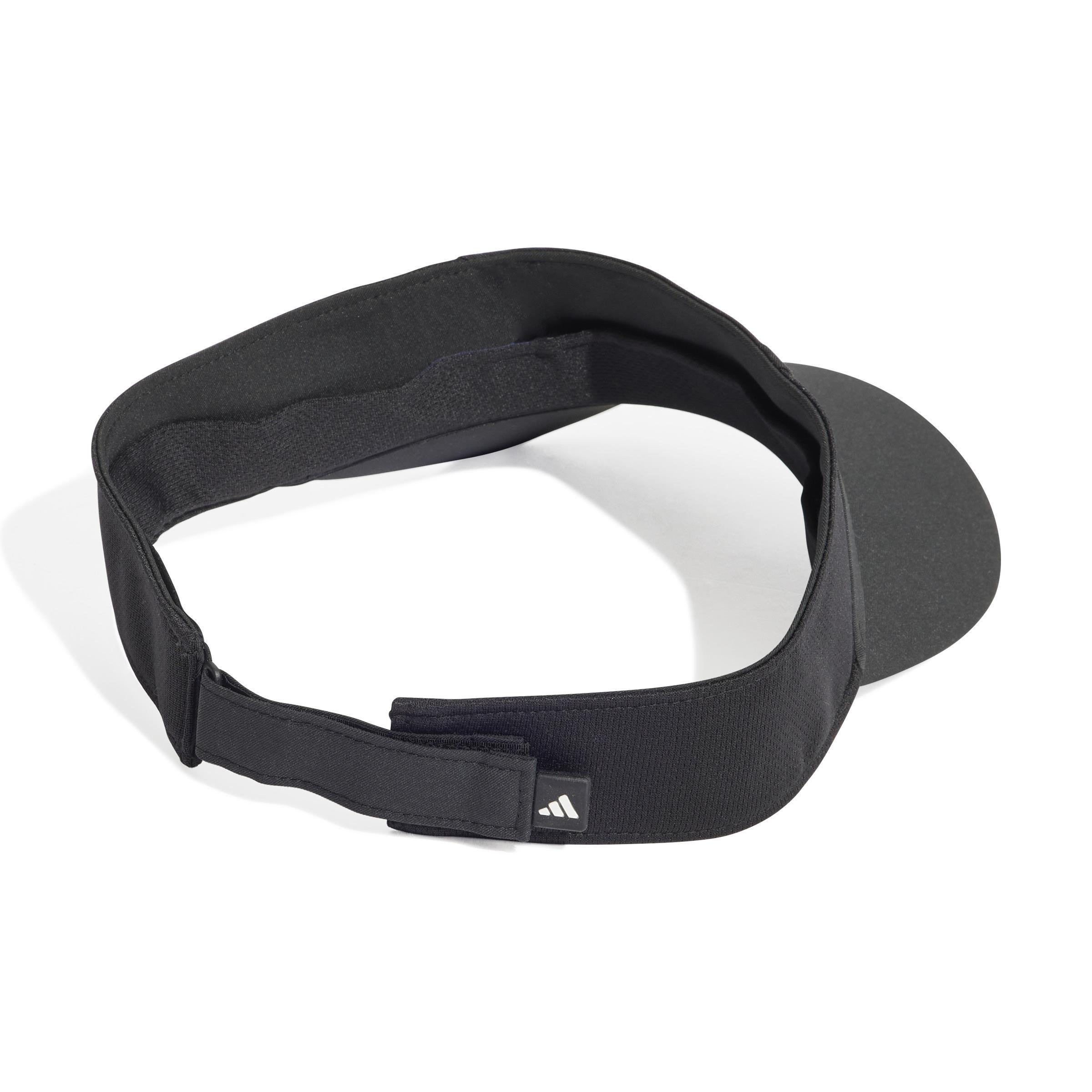 Unisex Climacool Visor, Black, A701_ONE, large image number 1