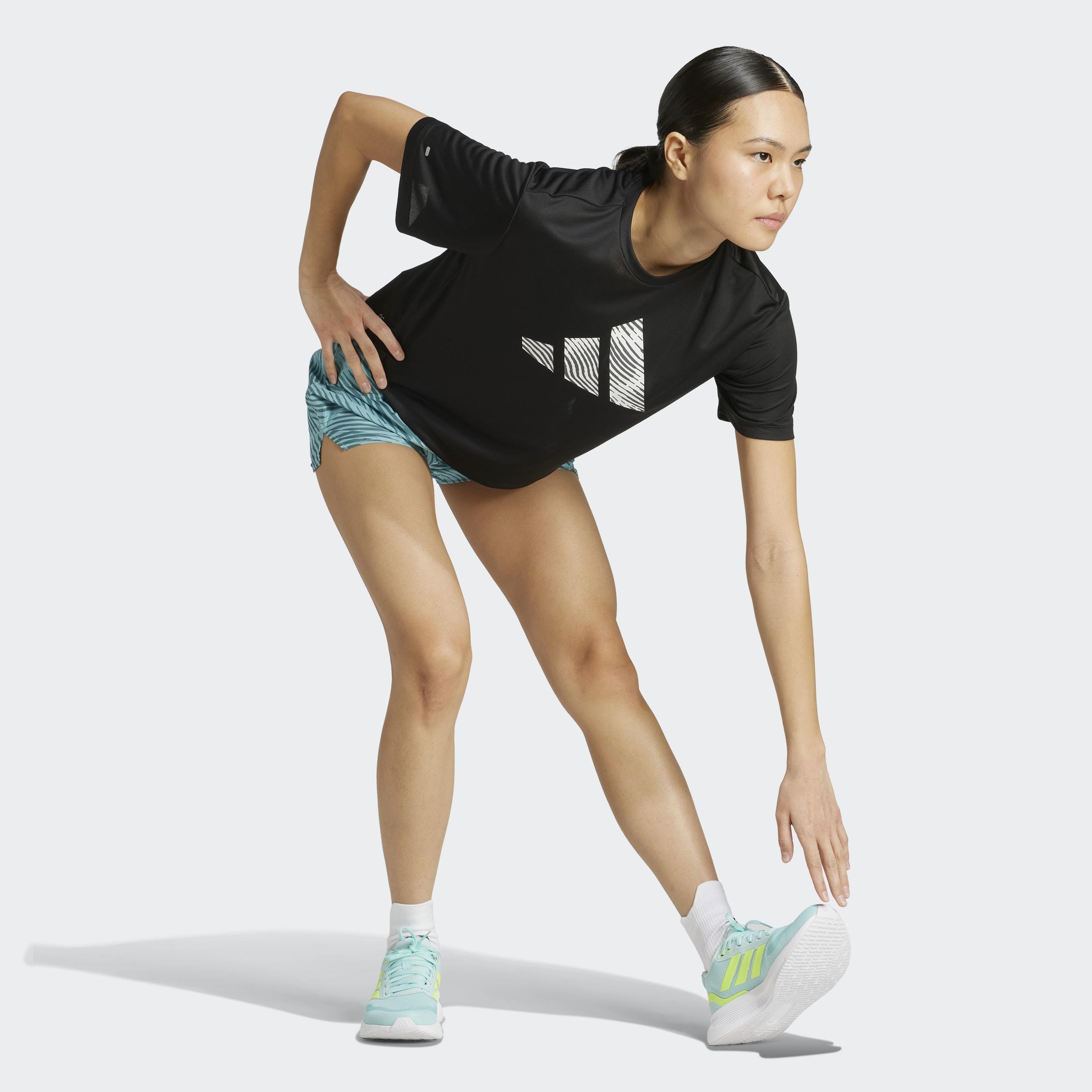 Adi365 Running Essentials Brand Love Shorts, Green, A701_ONE, large image number 5