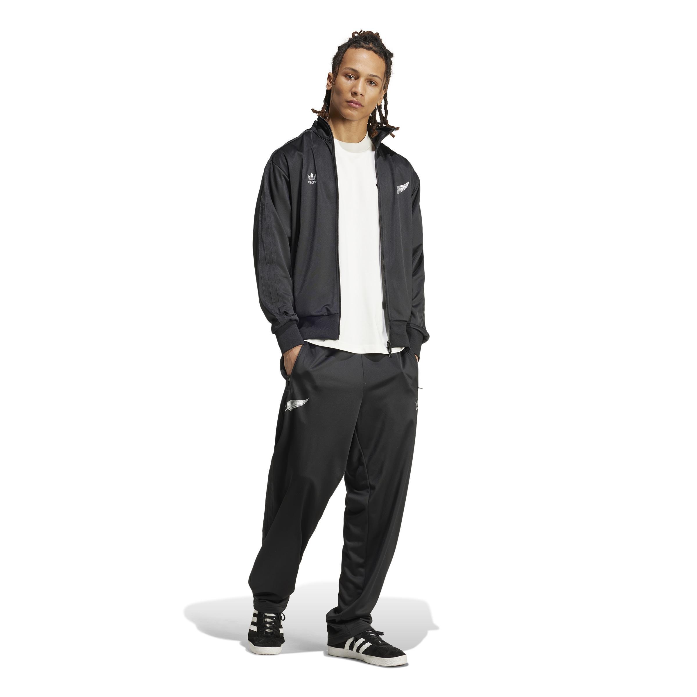 All Blacks Firebird Track Tracksuit Bottoms, Black, A701_ONE, large image number 6