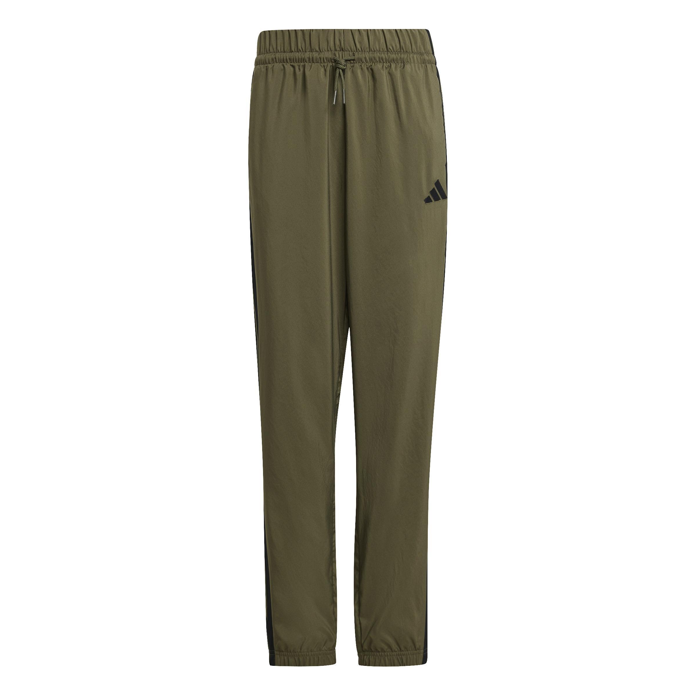 Unisex Kids Essentials Climacool Tracksuit Bottoms, Green, , large image number 0