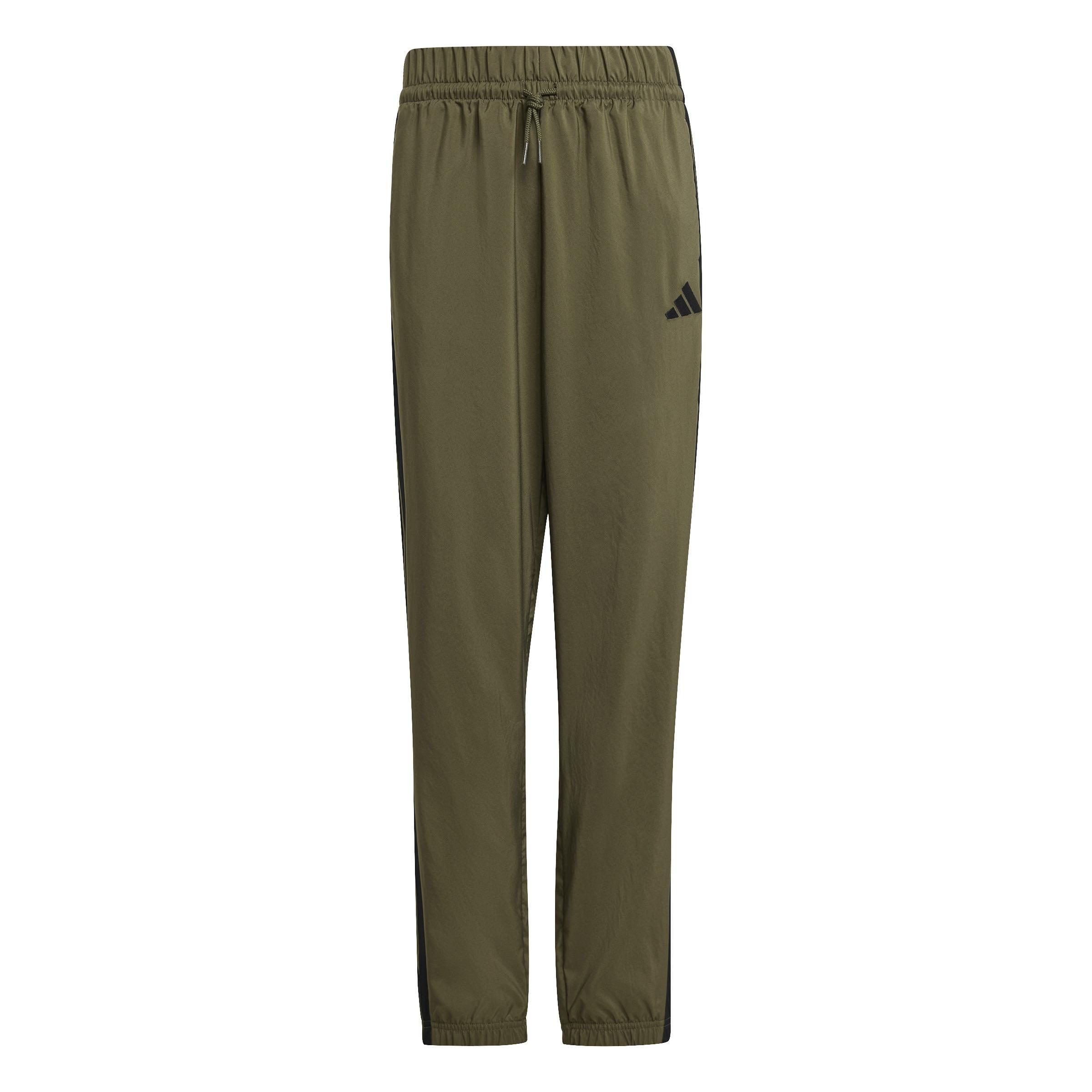 Unisex Kids Essentials Climacool Tracksuit Bottoms, Green, , large image number 1