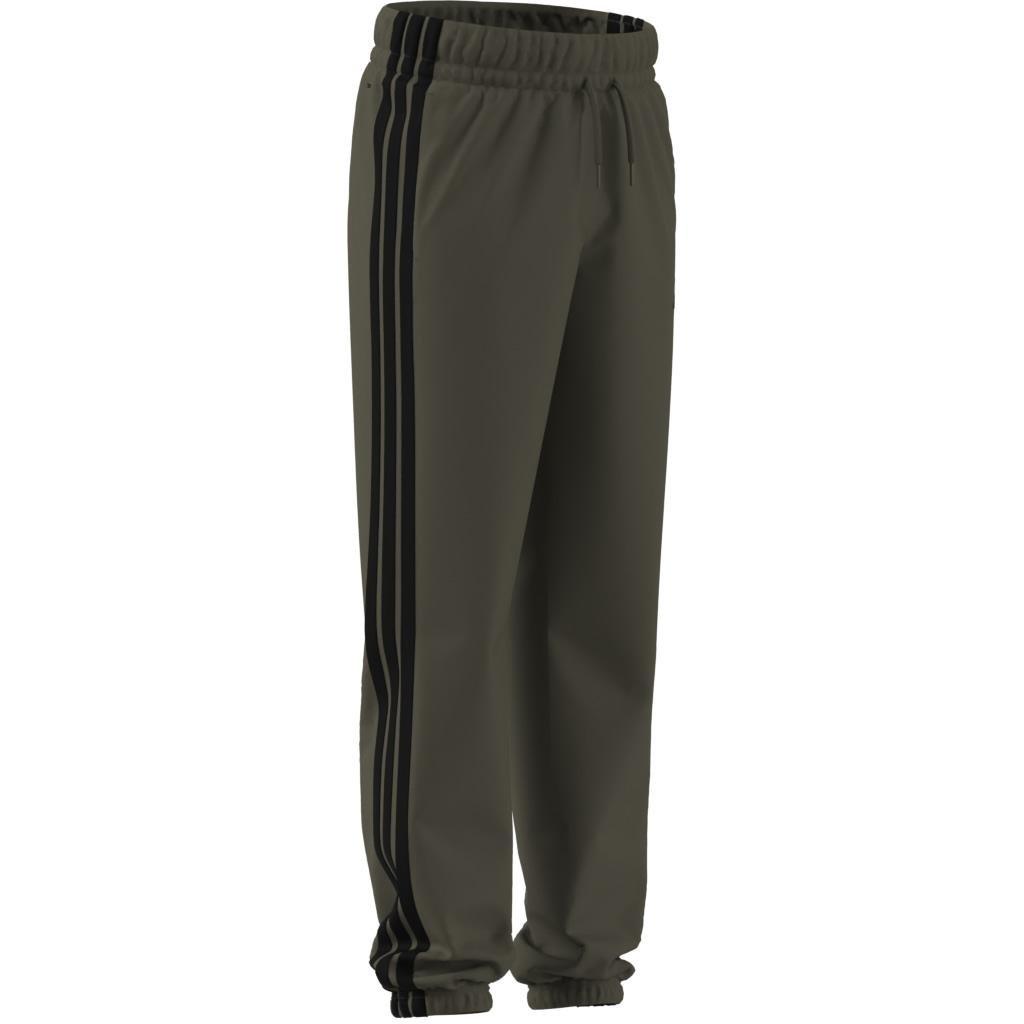 Unisex Kids Essentials Climacool Tracksuit Bottoms, Green, , large image number 6