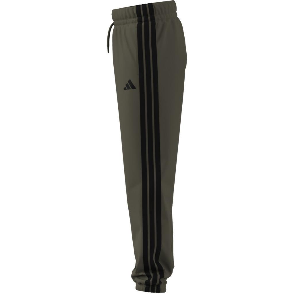 Unisex Kids Essentials Climacool Tracksuit Bottoms, Green, , large image number 8