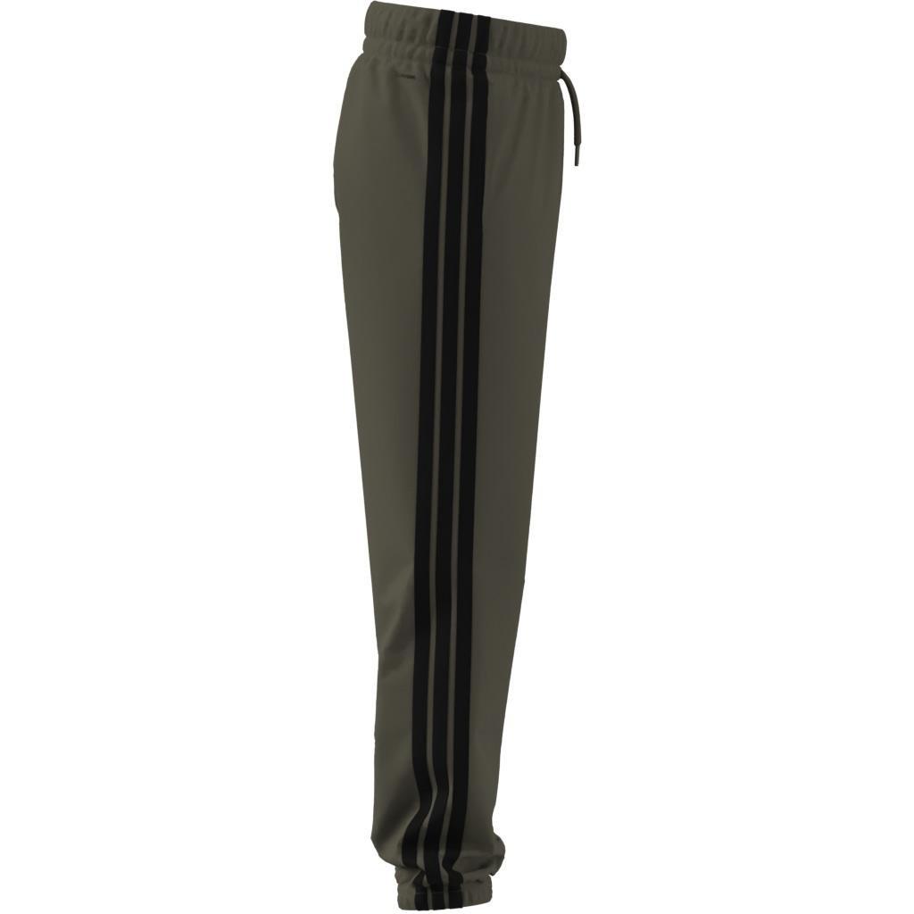 Unisex Kids Essentials Climacool Tracksuit Bottoms, Green, , large image number 9