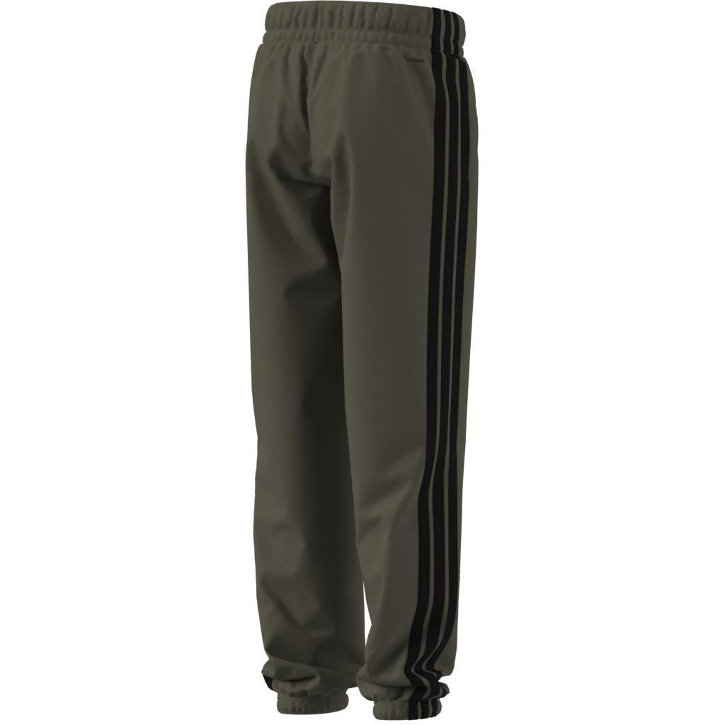 Unisex Kids Essentials Climacool Tracksuit Bottoms, Green, , large image number 14