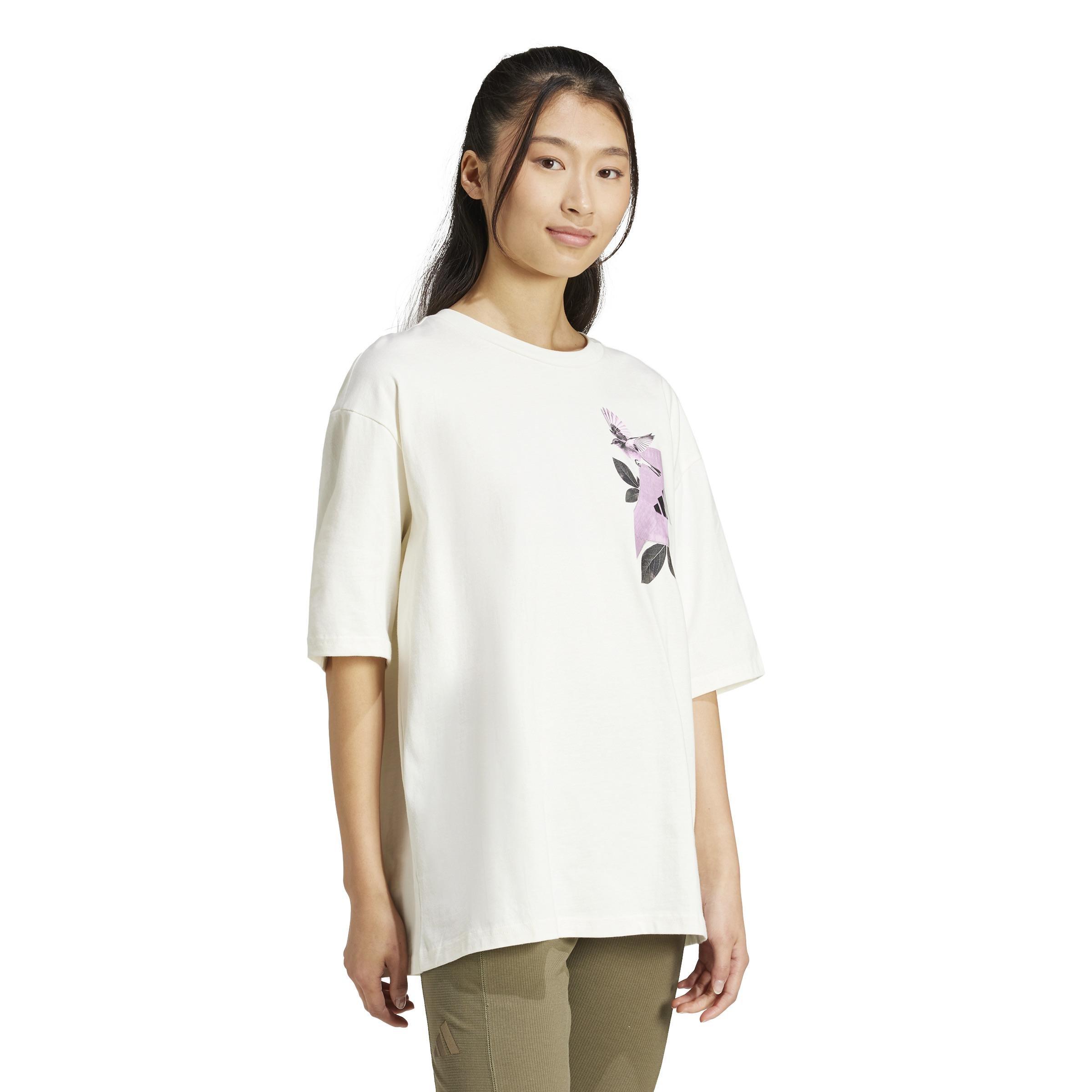 Lens Elevated Graphic T-Shirt, White, A701_ONE, large image number 4