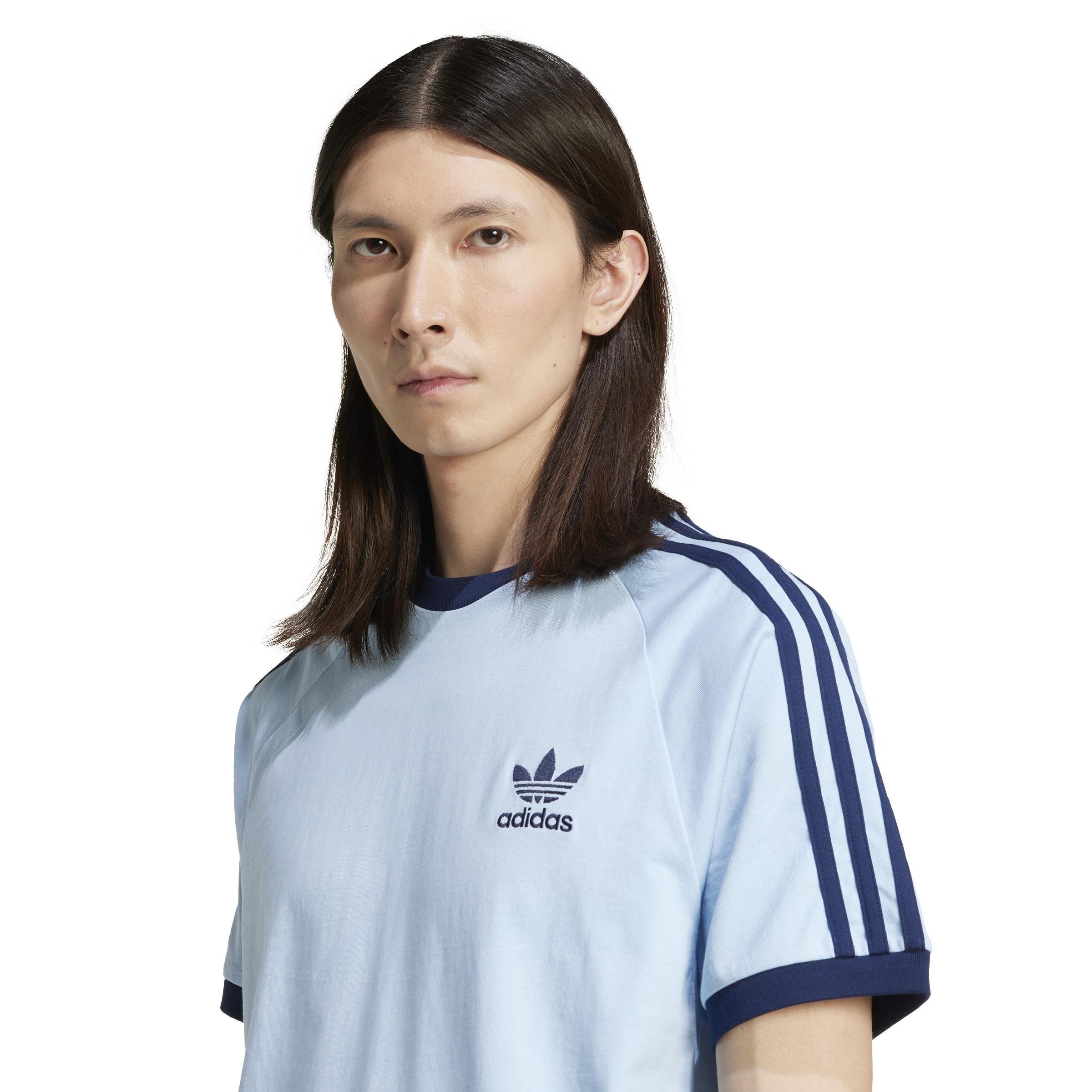 Adicolor Classics 3-Stripes T-Shirt, Blue, , large image number 3