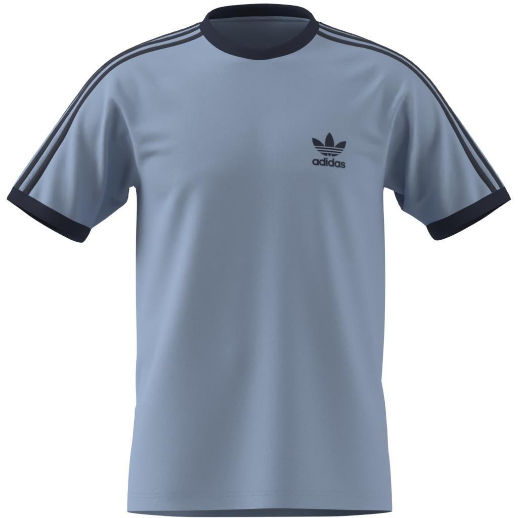 Adicolor Classics 3-Stripes T-Shirt, Blue, A701_ONE, large image number 4