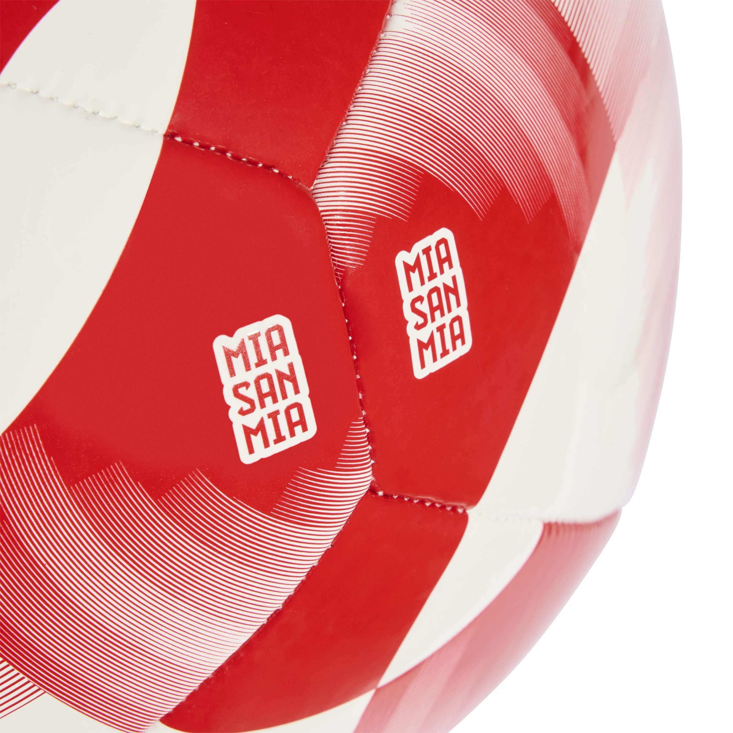 Unisex FC Bayern Home Club Ball, White, A701_ONE, large image number 2