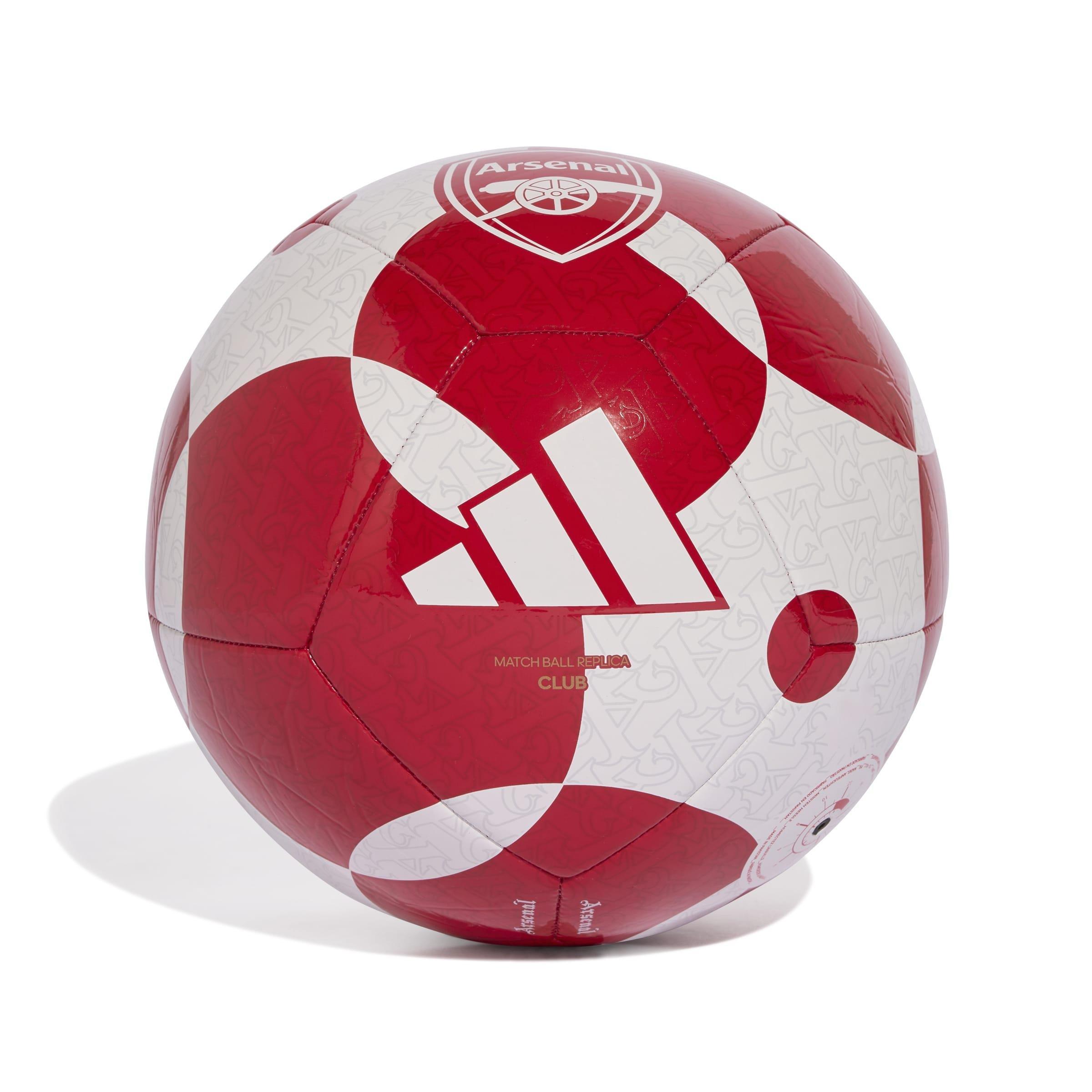 Unisex Arsenal Home Club Ball, White, A701_ONE, large image number 0