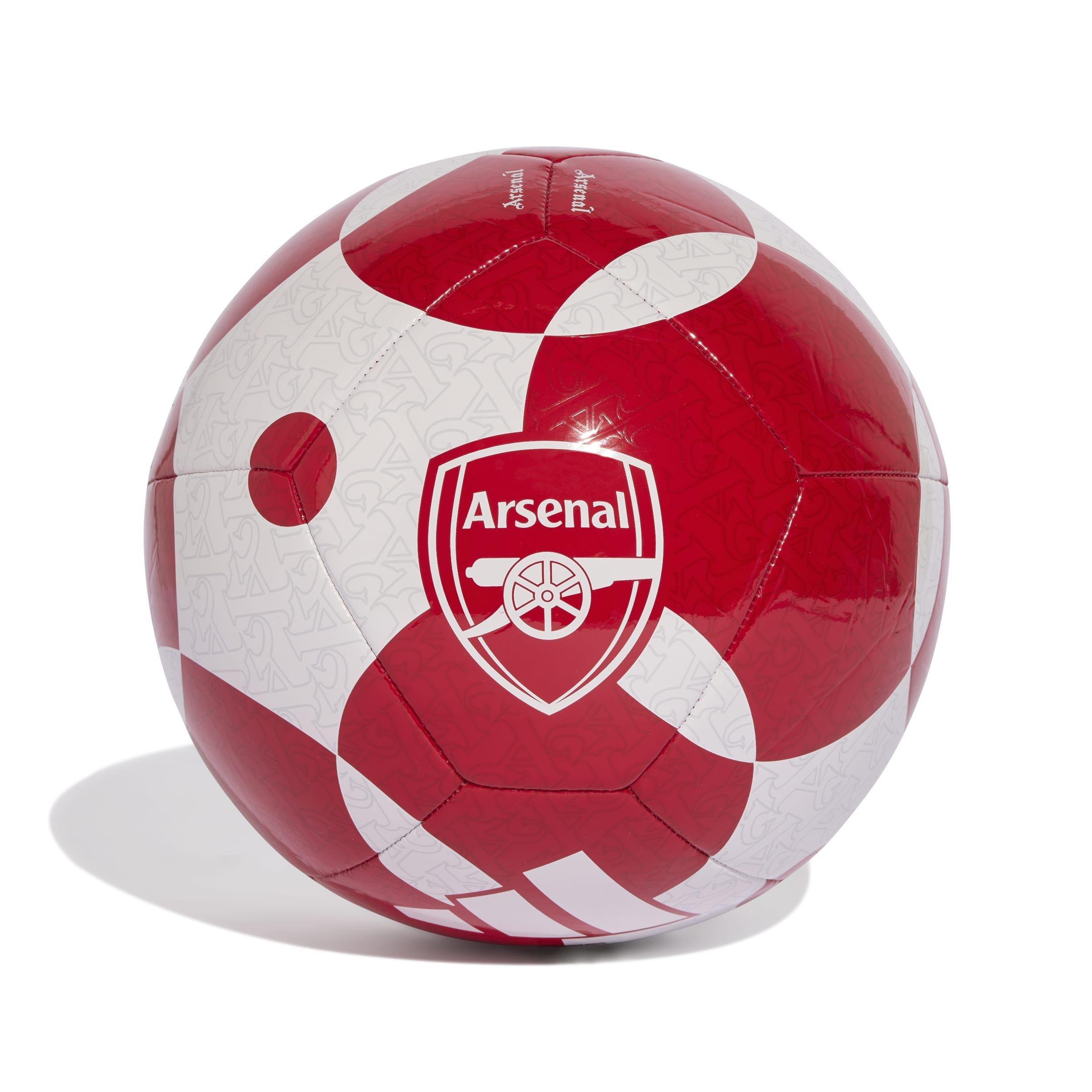 Unisex Arsenal Home Club Ball, White, A701_ONE, large image number 1
