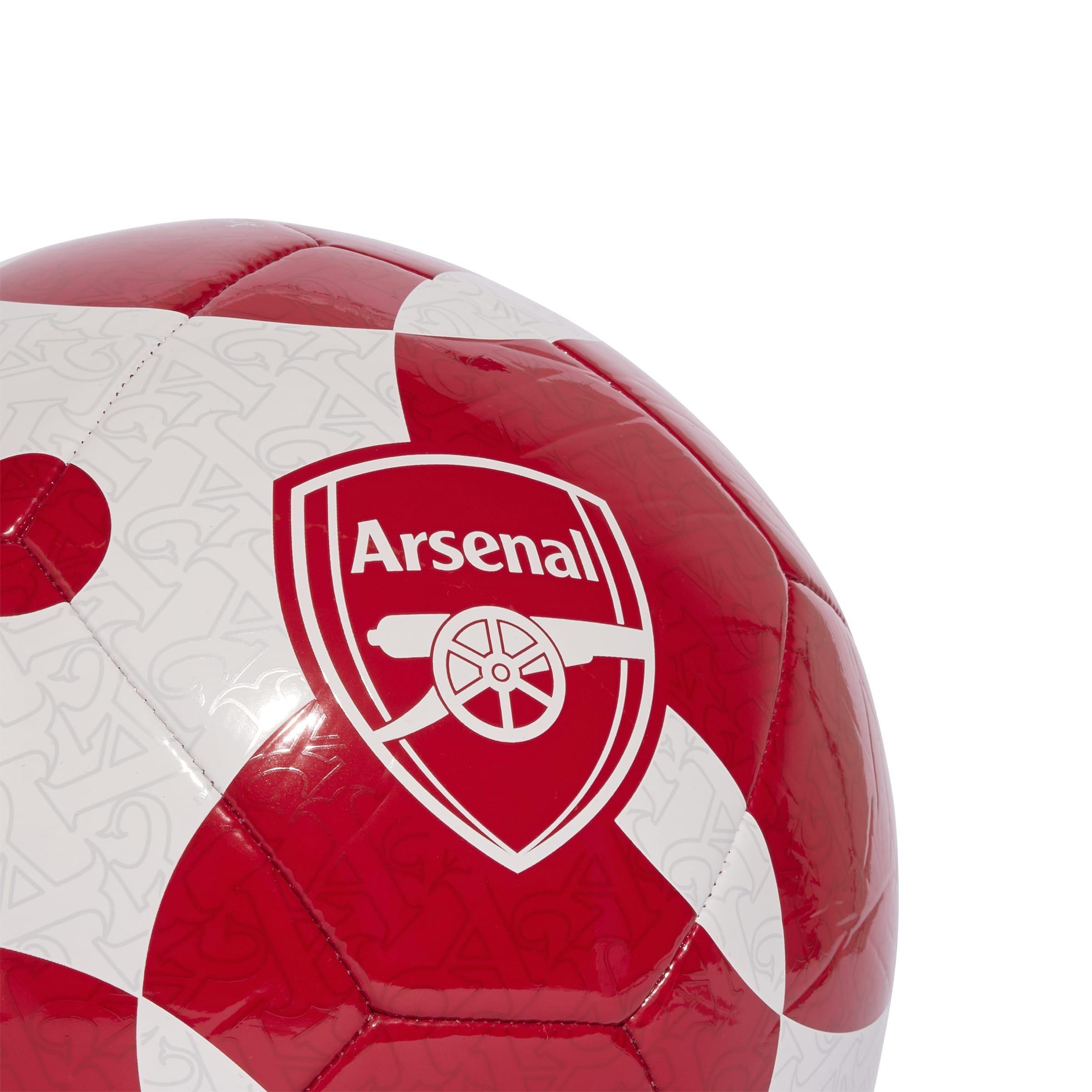 Unisex Arsenal Home Club Ball, White, A701_ONE, large image number 3