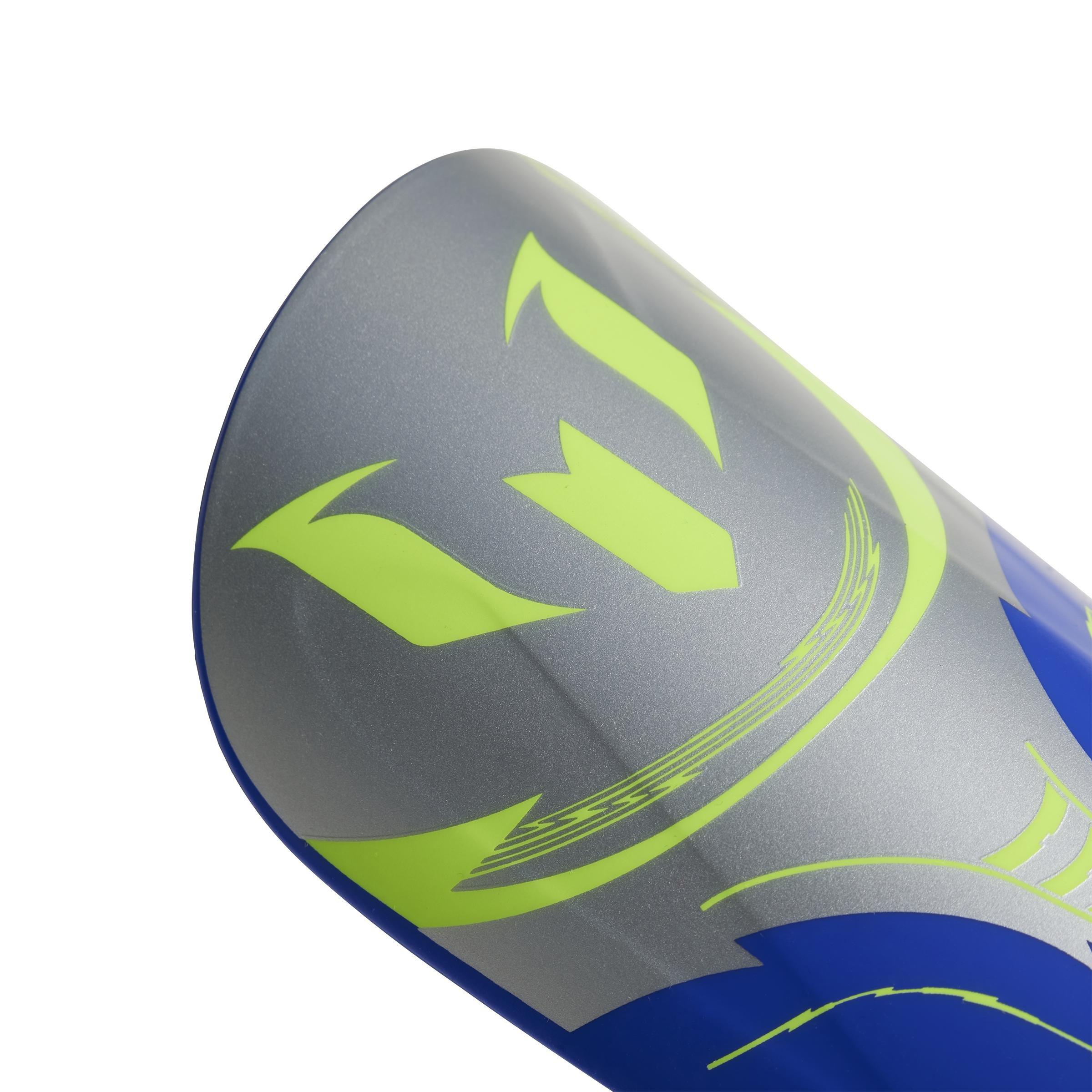 Unisex Messi Club Shin Guards, Grey, A701_ONE, large image number 2